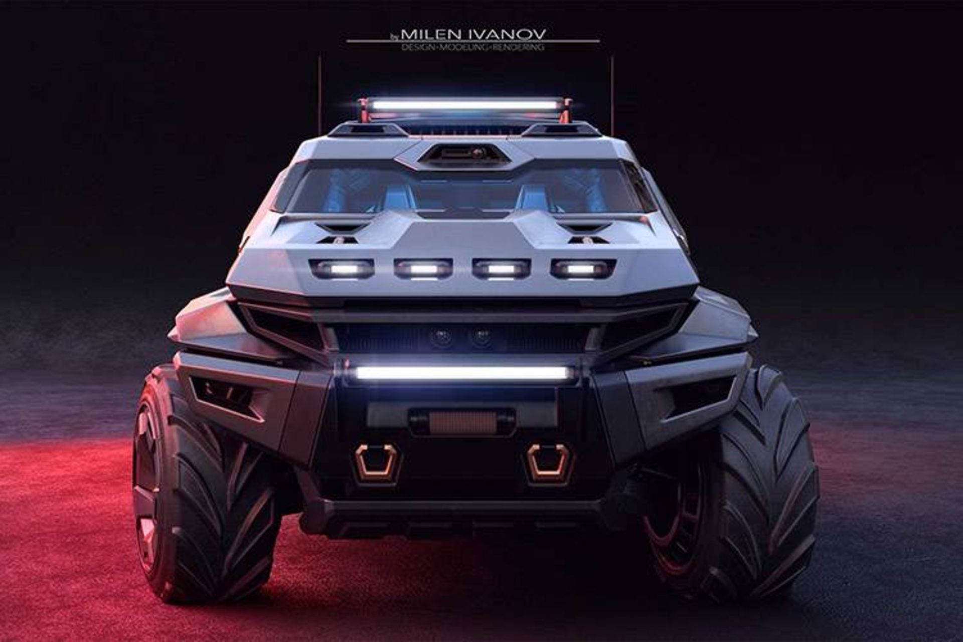 Armortruck SUV / شاسی بلند آرمورتراک