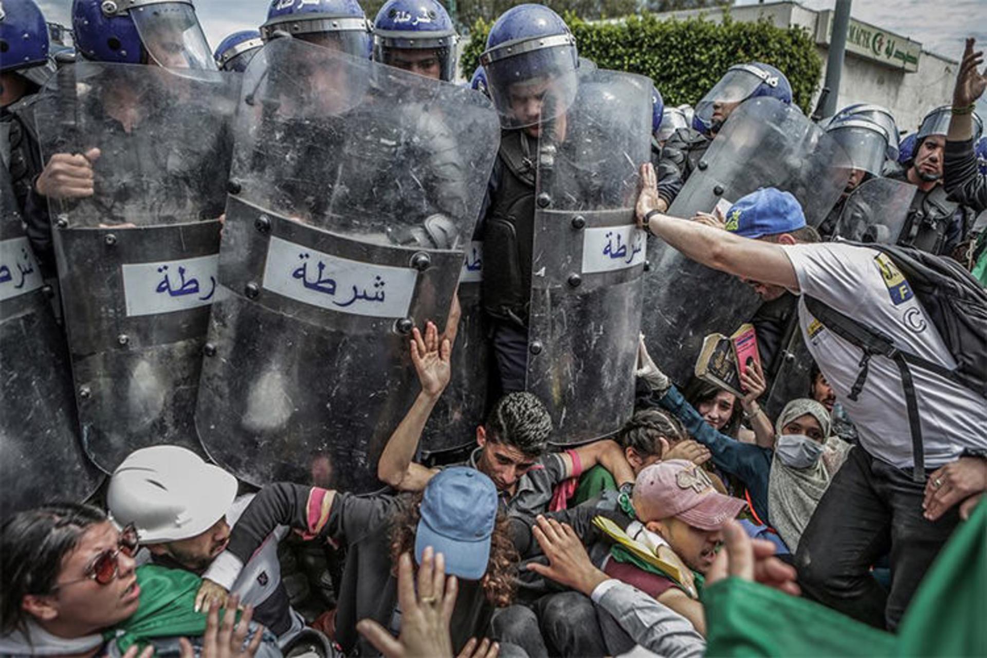 Clash with Police 