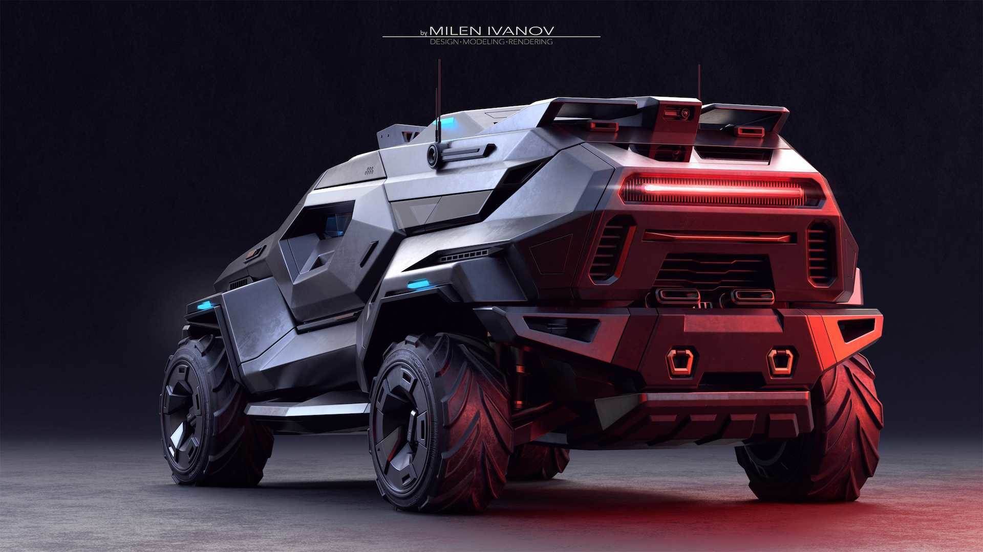 Armortruck SUV / شاسی بلند آرمورتراک