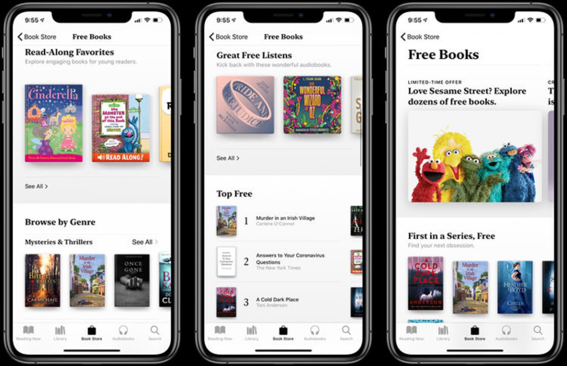 اپل بوک / Apple Book کتاب رایگان ارائه می‌دهد