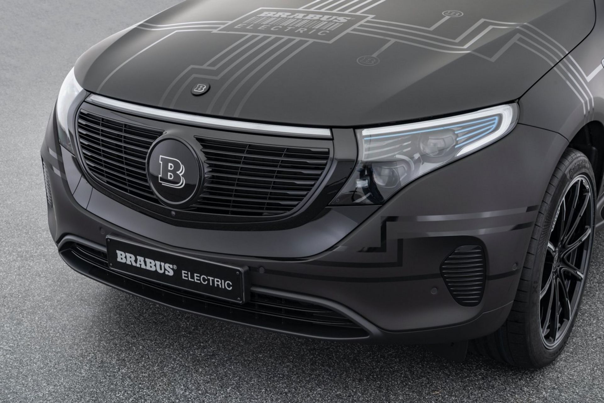 Mercedes Benz EQC tuned by Brabus