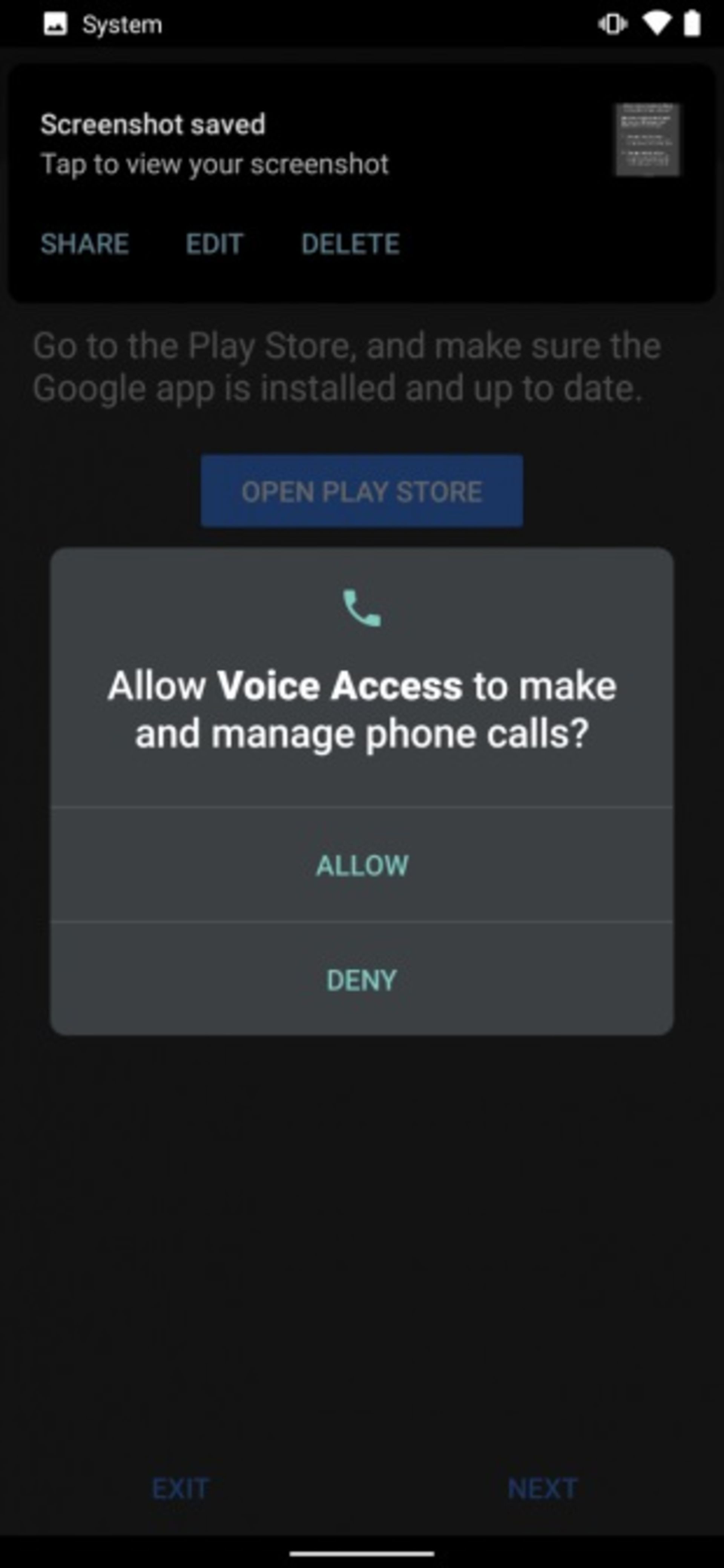 روش نصب برنامه Voice Access در اندروید - 1