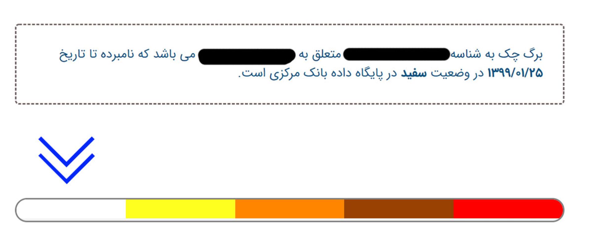 استعلام چک برگشتی 