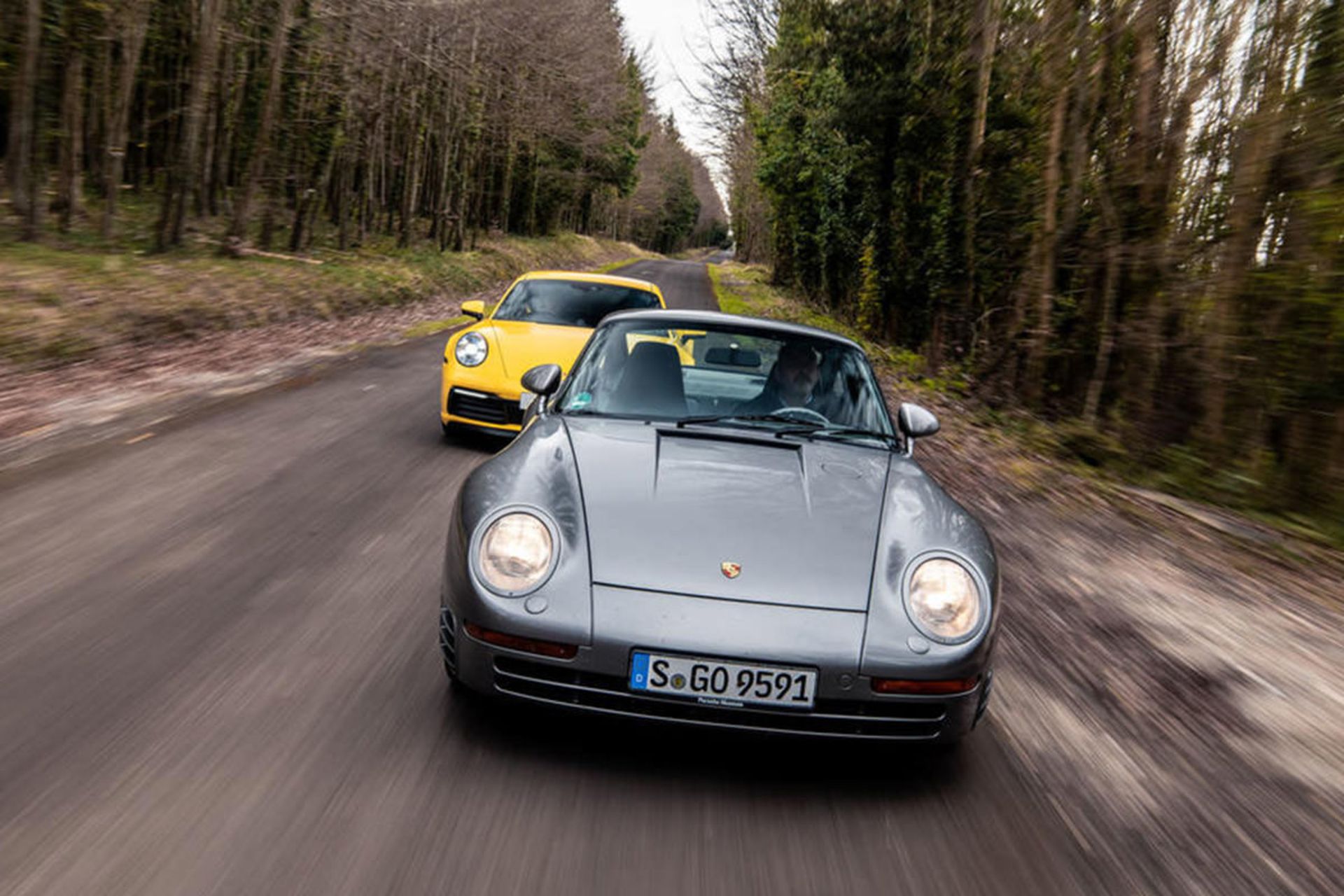 پورشه 959 دربرابر پورشه 911