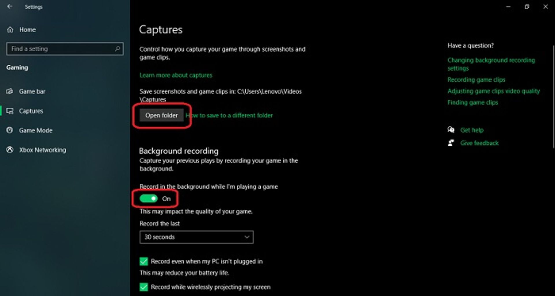 ضبط صفحه نمایش در ویندوز ۱۰ با Game Bar - 5