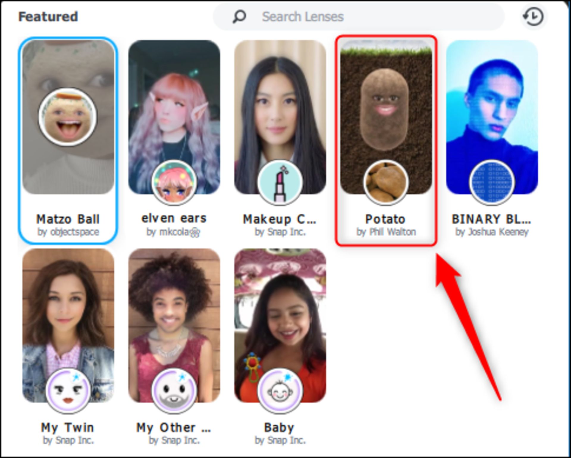 تبدیل شدن به سیب زمینی در مایکروسافت تیمز