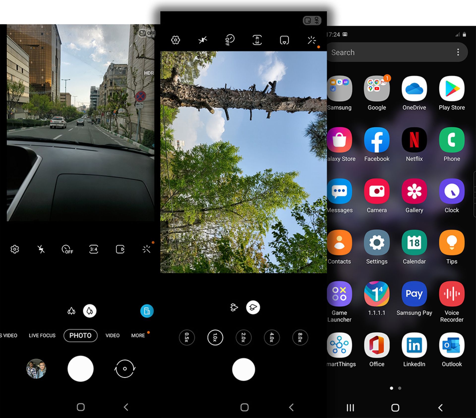 رابط کاربری گلکسی زد فلیپ