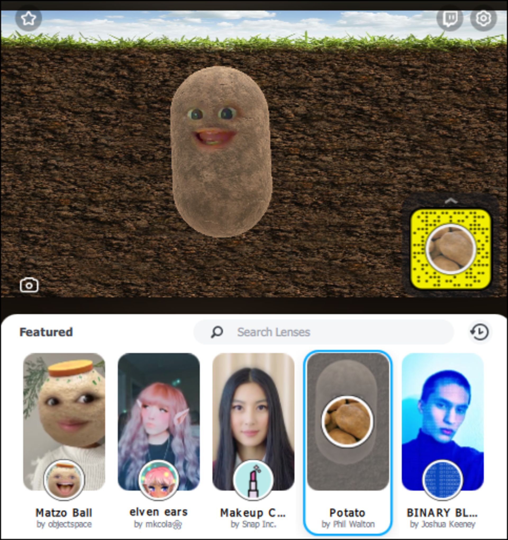 تبدیل شدن به سیب زمینی در مایکروسافت تیمز