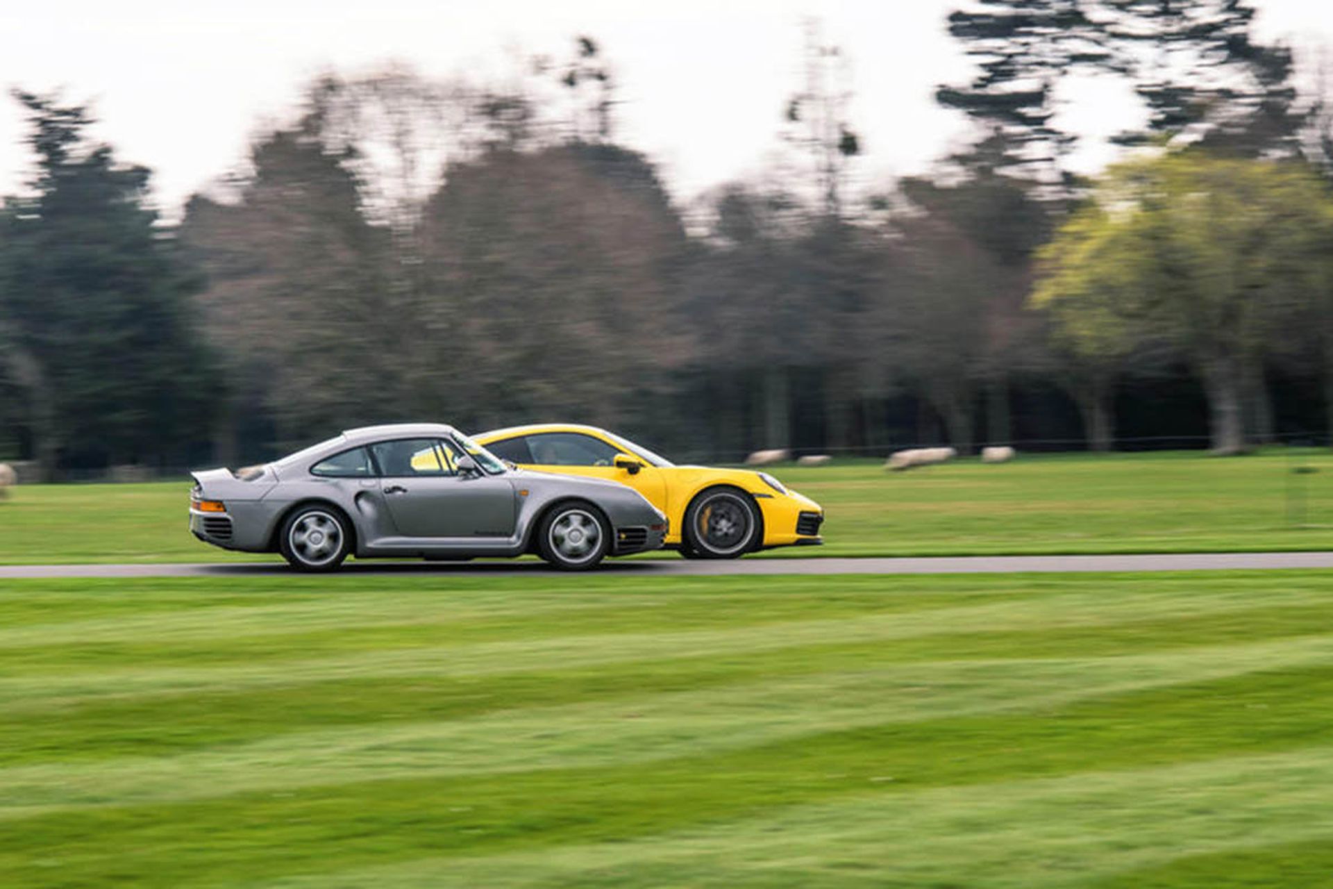 پورشه 959 دربرابر پورشه 911