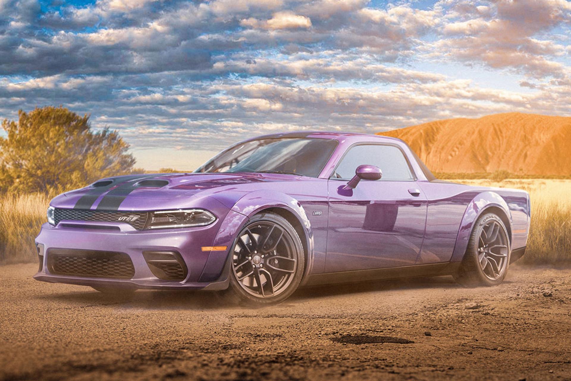 Dodge ute render