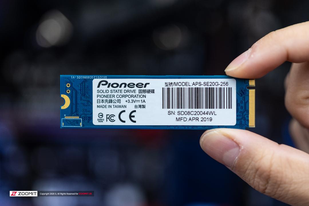 حافظه SSD پایونیر مدل Pioneer APS-SE20G