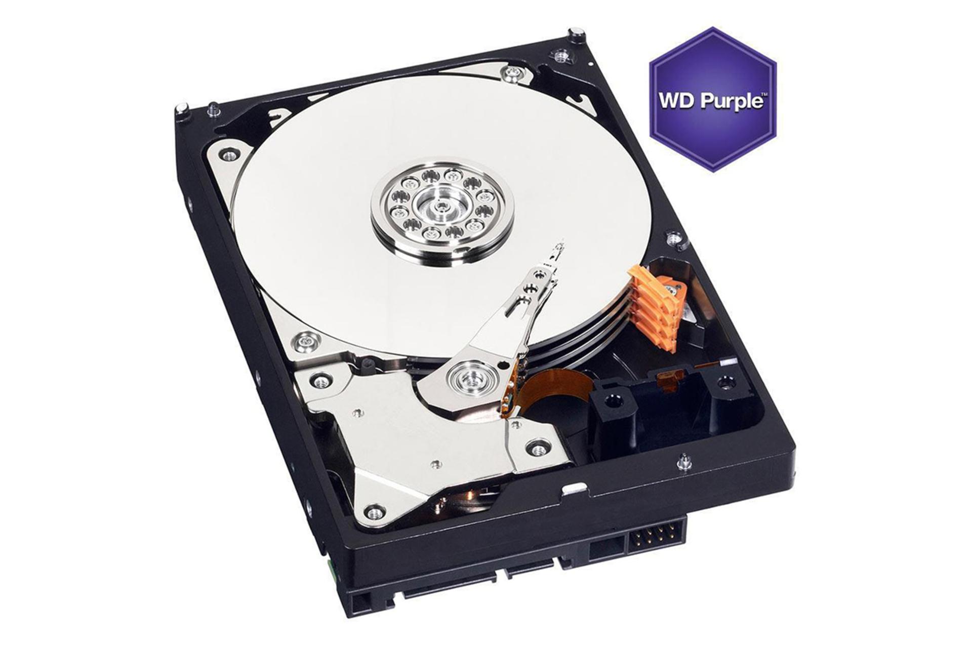 وسترن دیجیتال Purple WD80PURX ظرفیت 8 ترابایت / Western Digital Purple WD80PURX 8TB