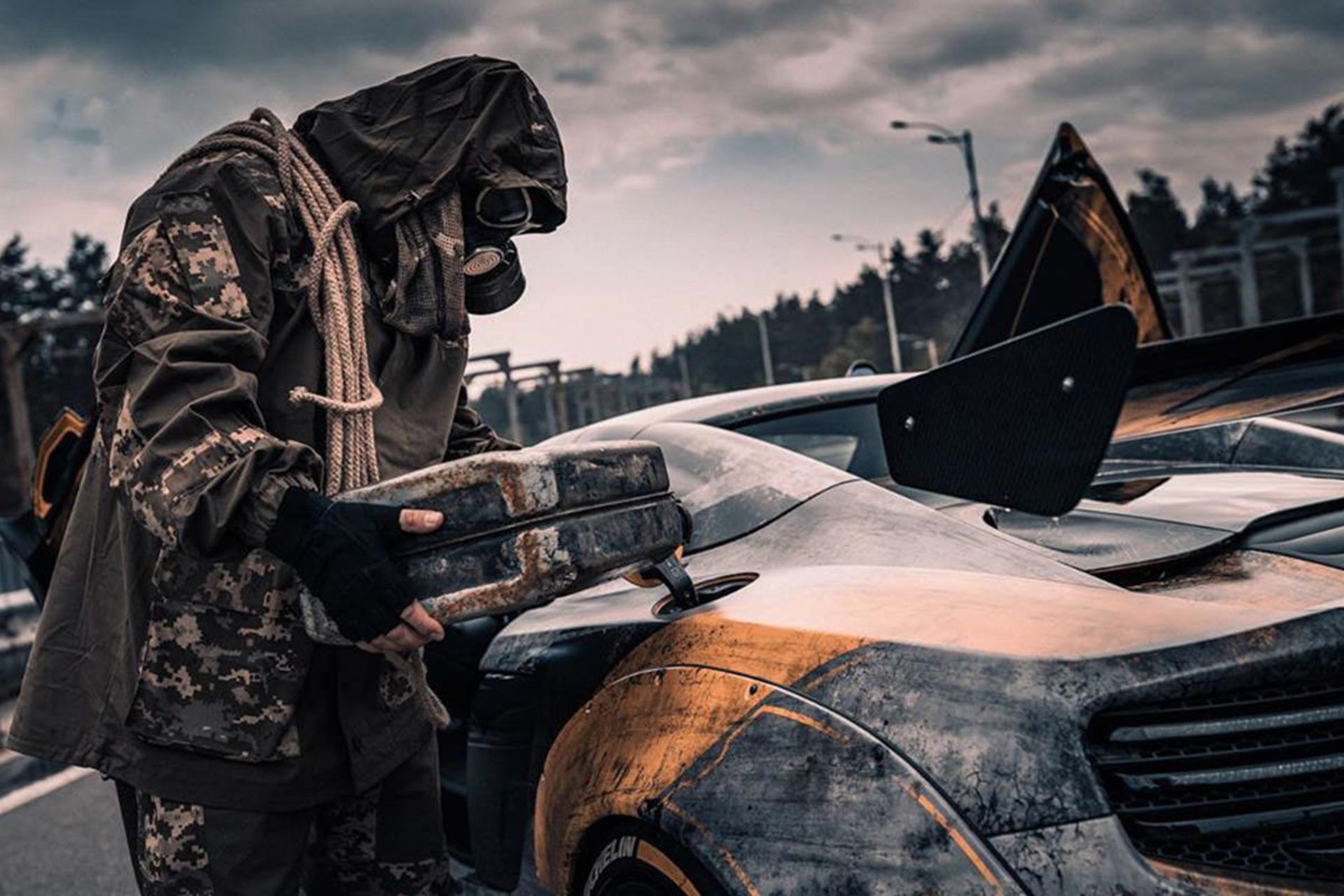 مک‌لارن 650S اسپایدر با تیونینگ لیبرتی واک