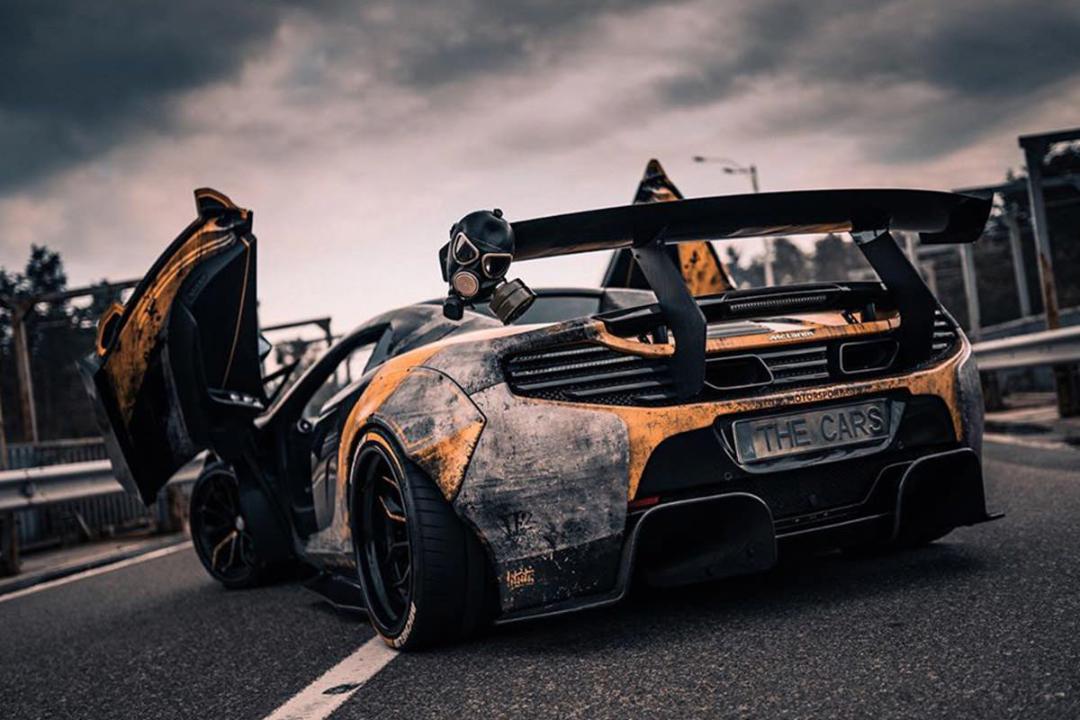 مک‌لارن 650S اسپایدر با تیونینگ لیبرتی واک
