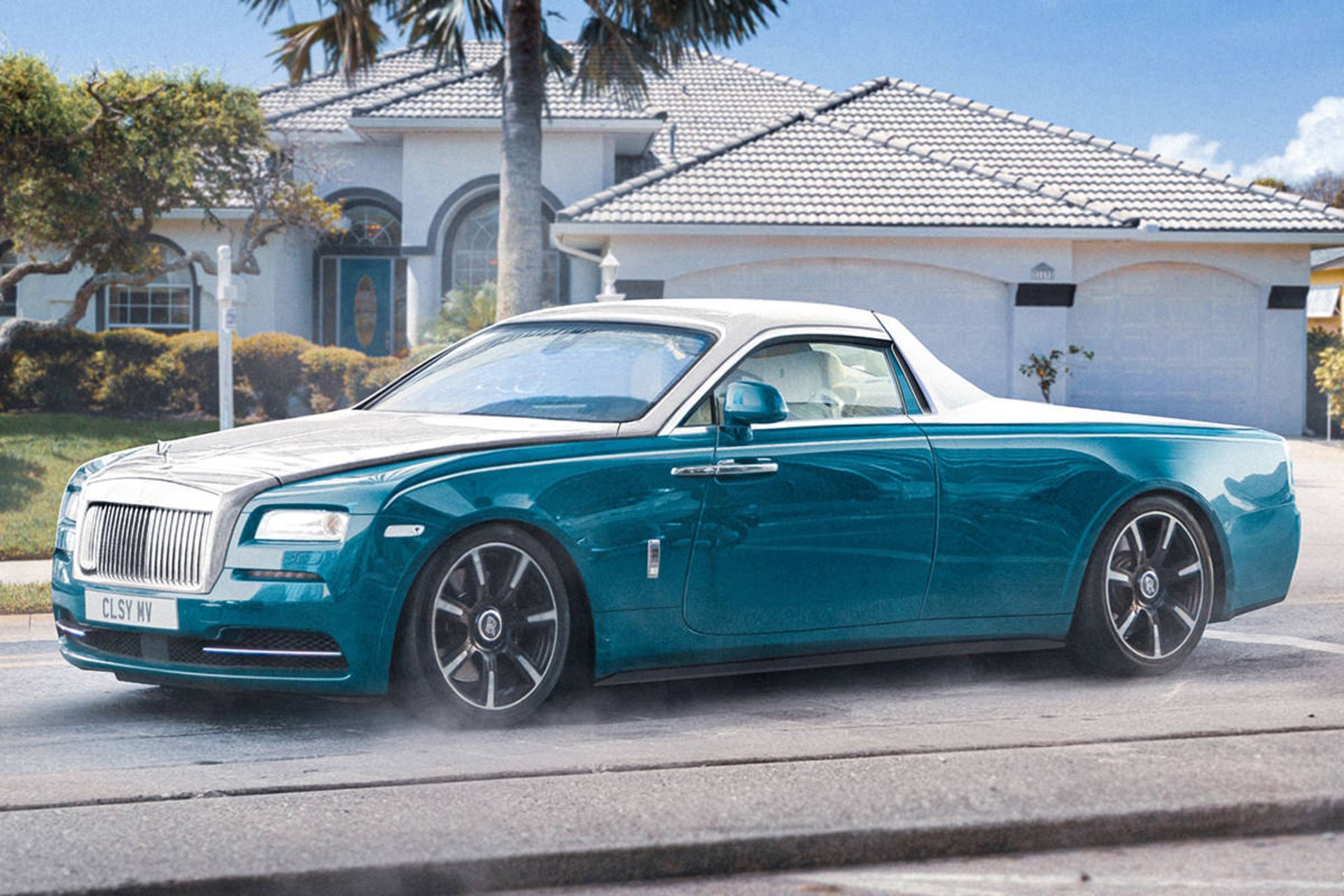 Rolls-Royce ute render