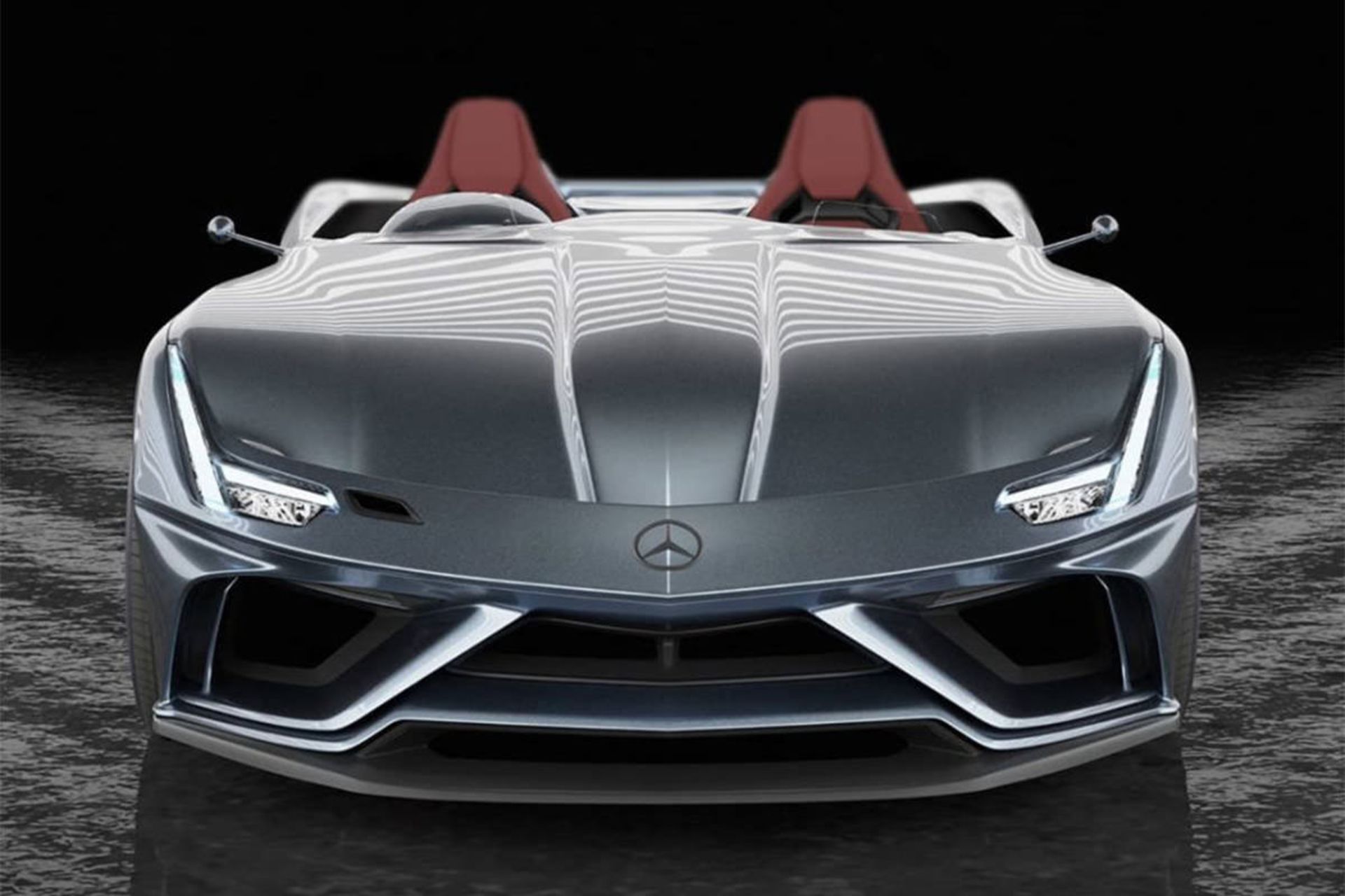 Mercedes-AMG GT Silver Echo / مرسدس 