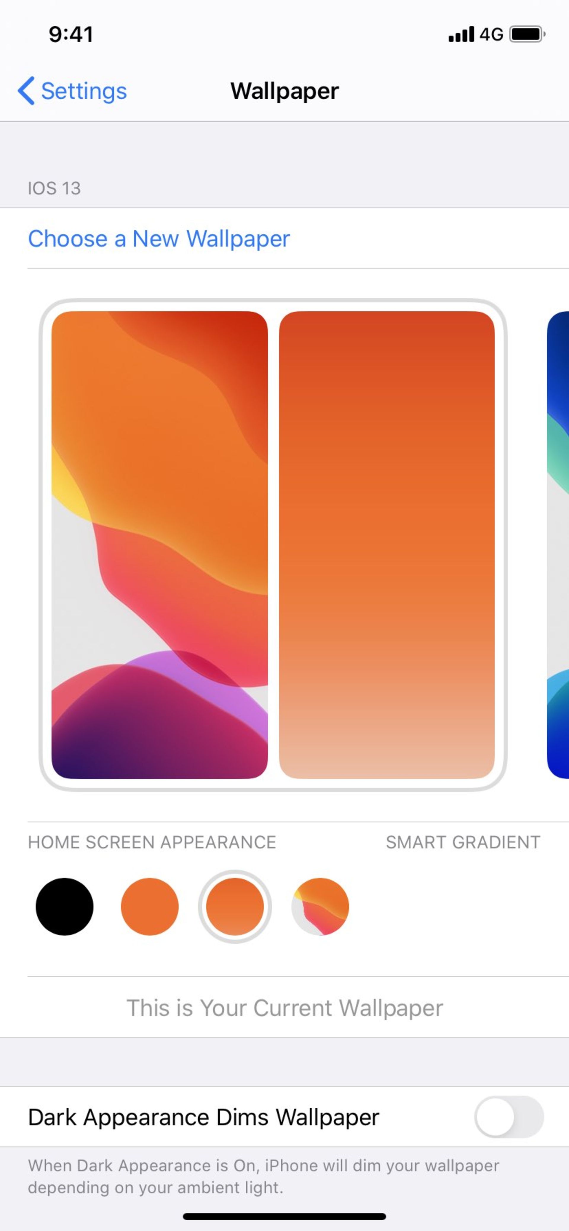 والپیپر iOS 14