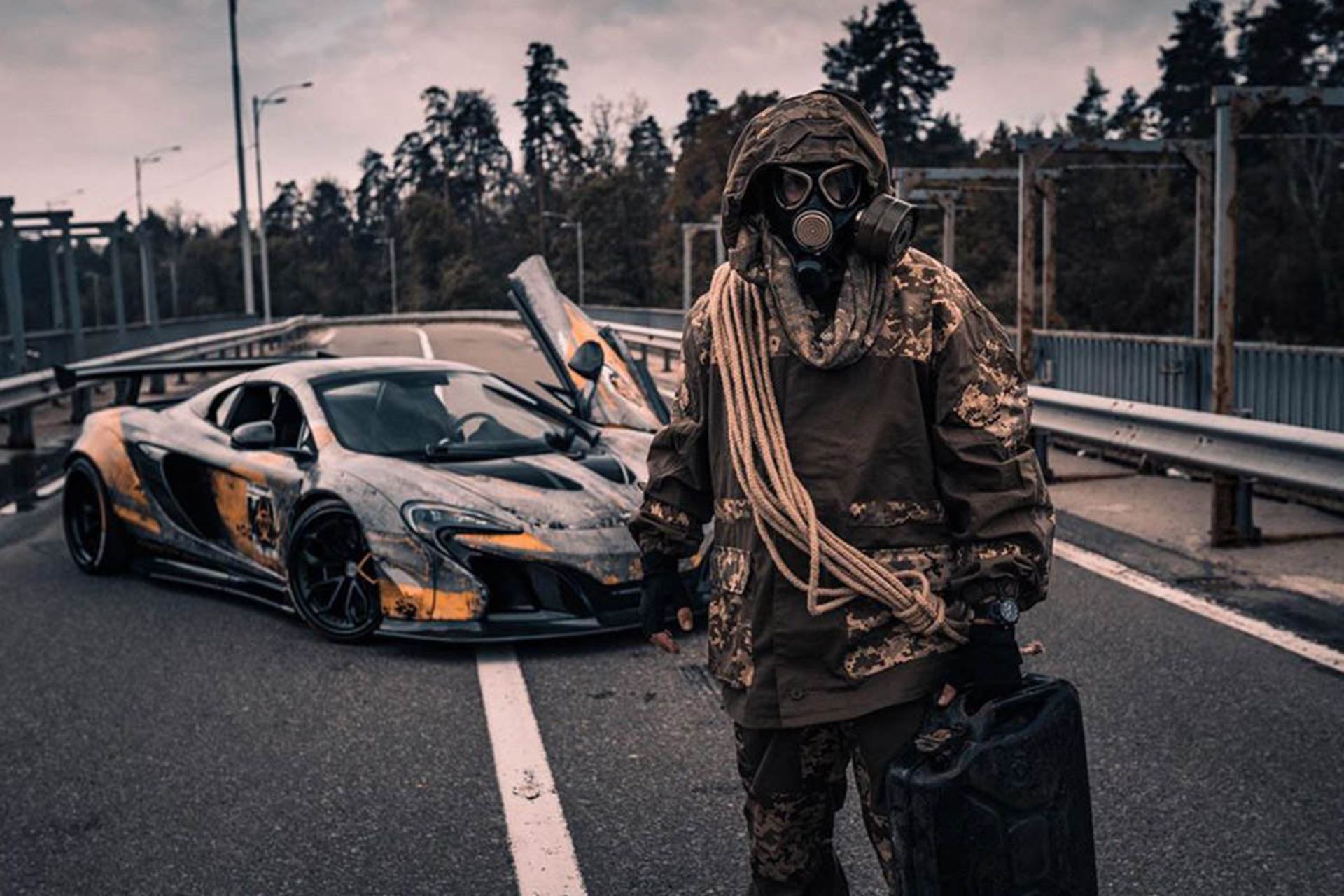 مک‌لارن 650S اسپایدر با تیونینگ لیبرتی واک