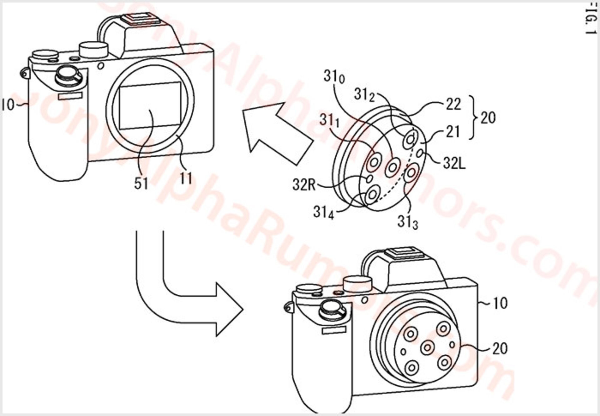پتنت جدید سونی برای دوربین های بدون آینه