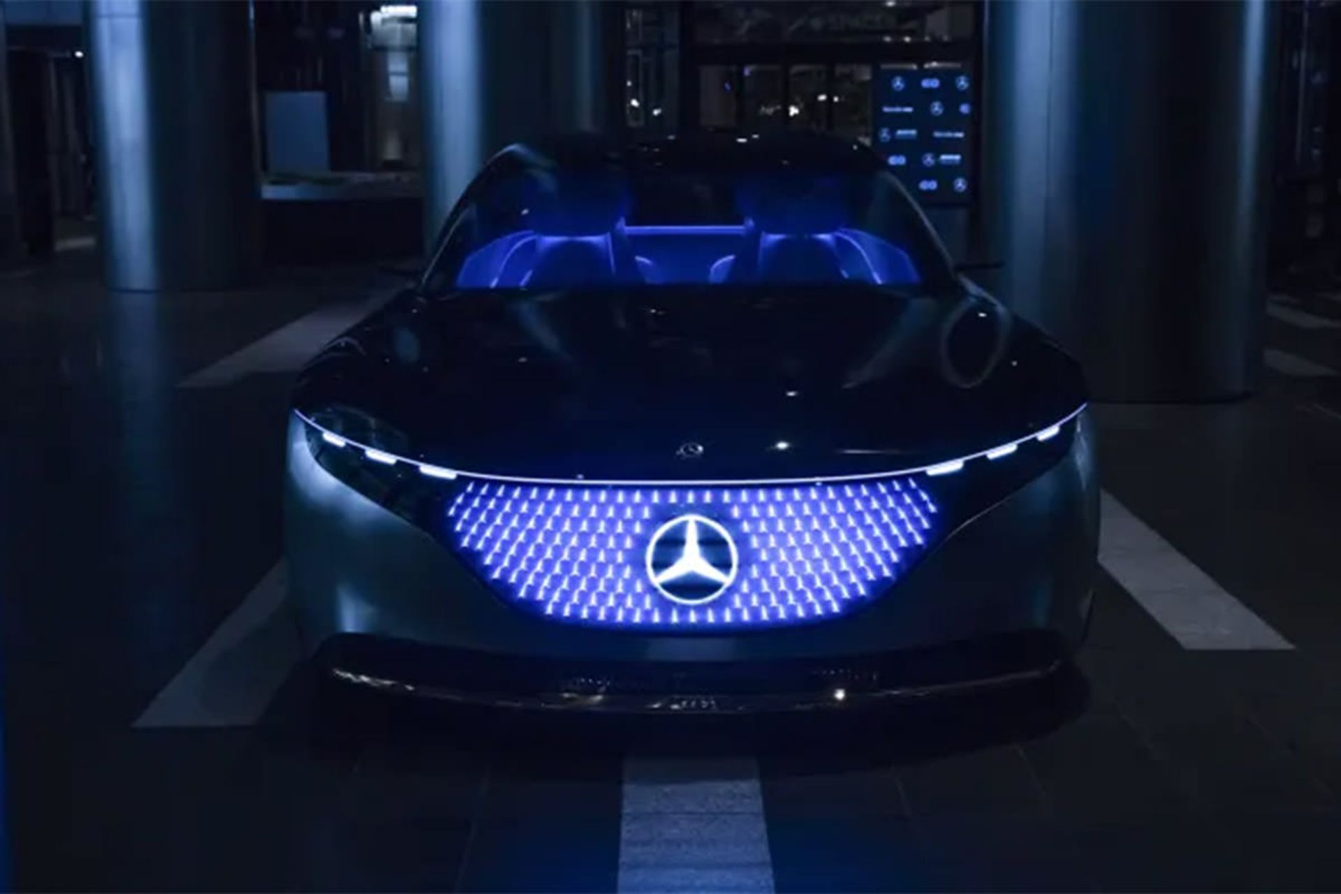electric car Mercedes-Benz / خودروی الکتریکی مرسدس بنز
