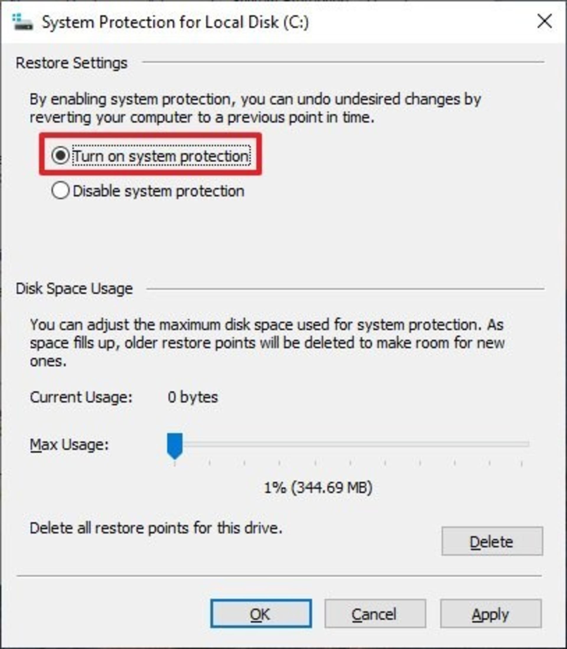 سیستم ریستور ویندوز 10 / Windows 10 System Restore
