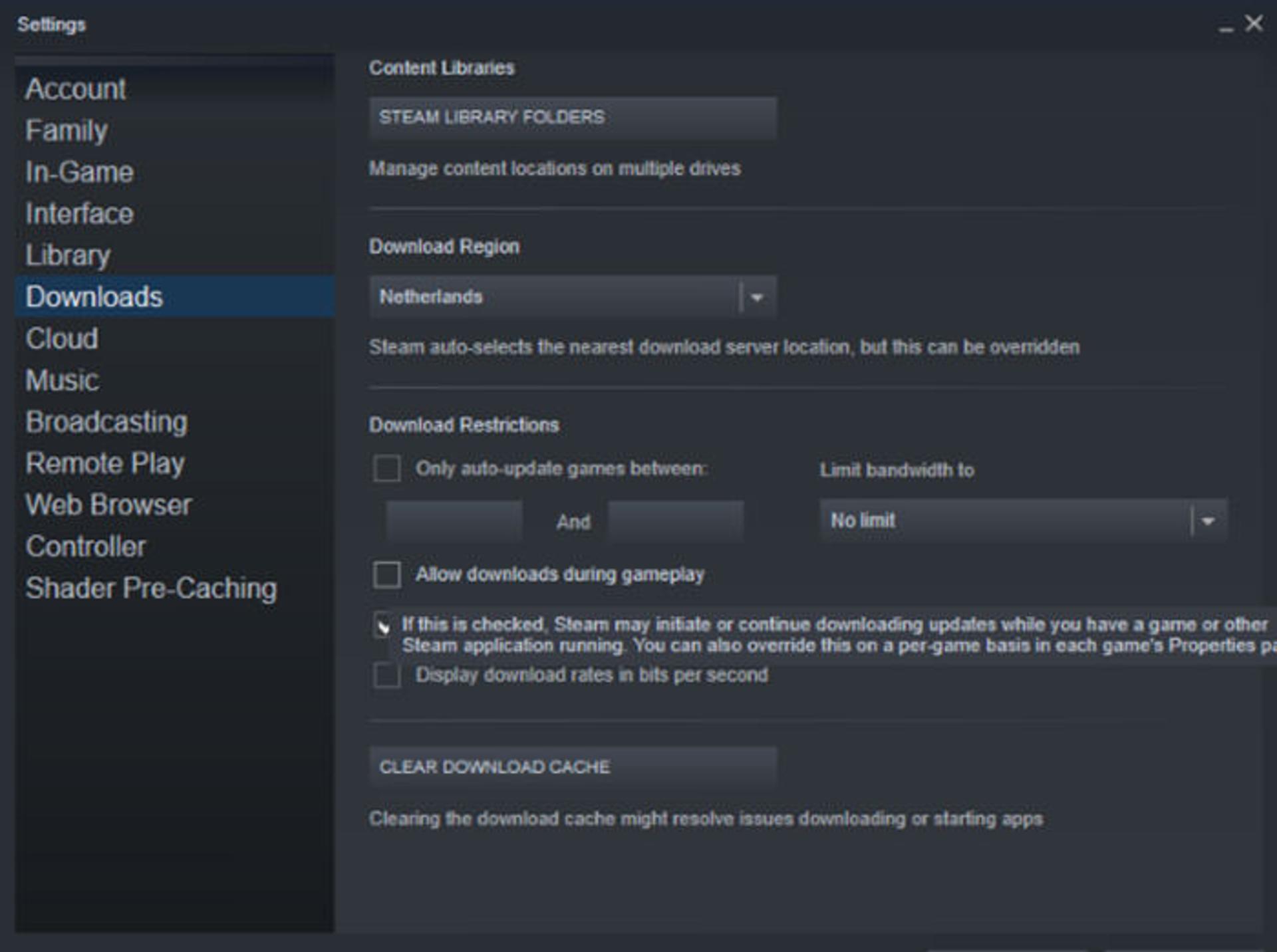 به روزرسانی Steam