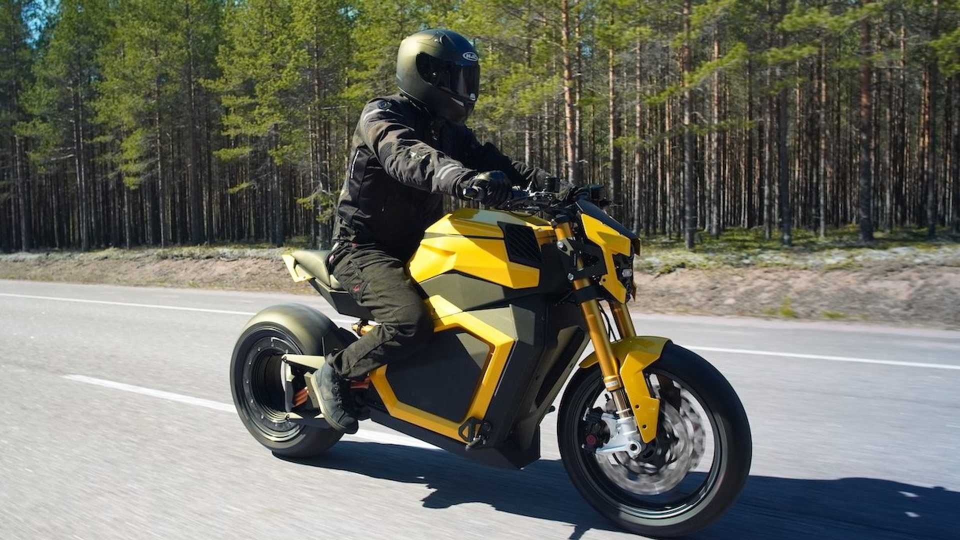 Electric bike Verge TS / موتورسیکلت الکتریکی ورج تی اس