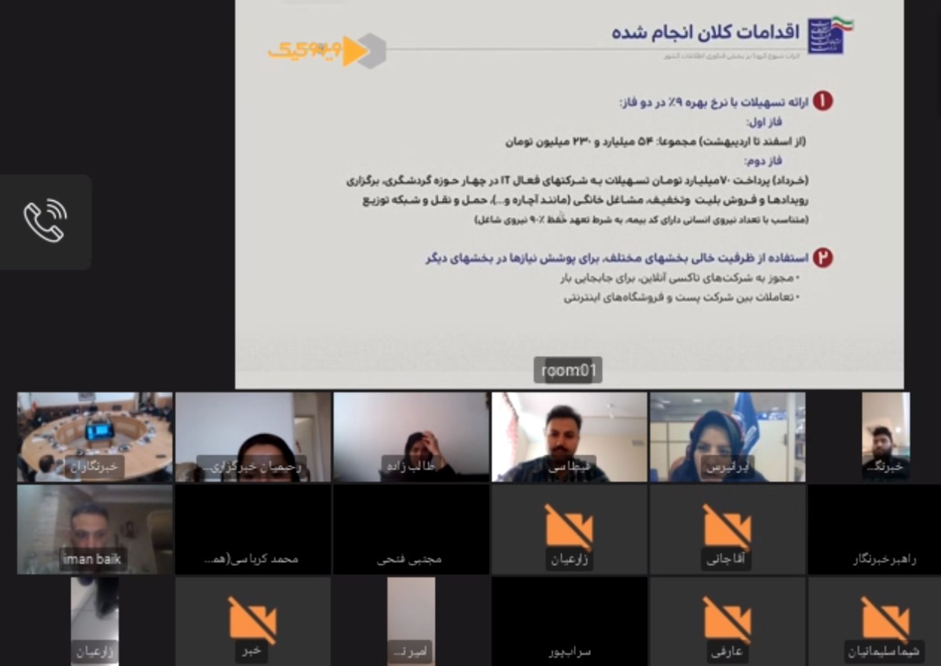 تاثیر کرونا