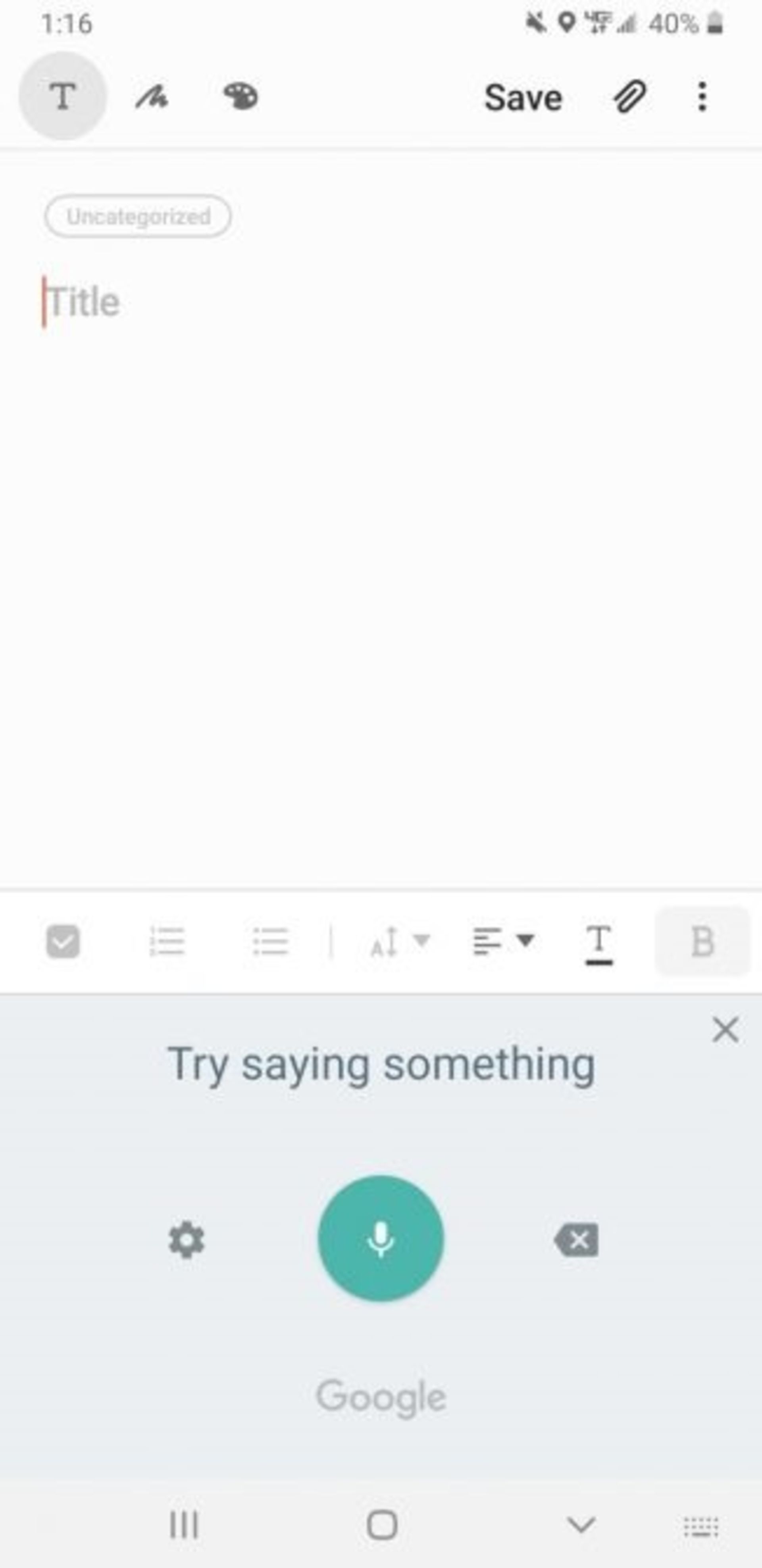 استفاده از تایپ صوتی گوگل - 2