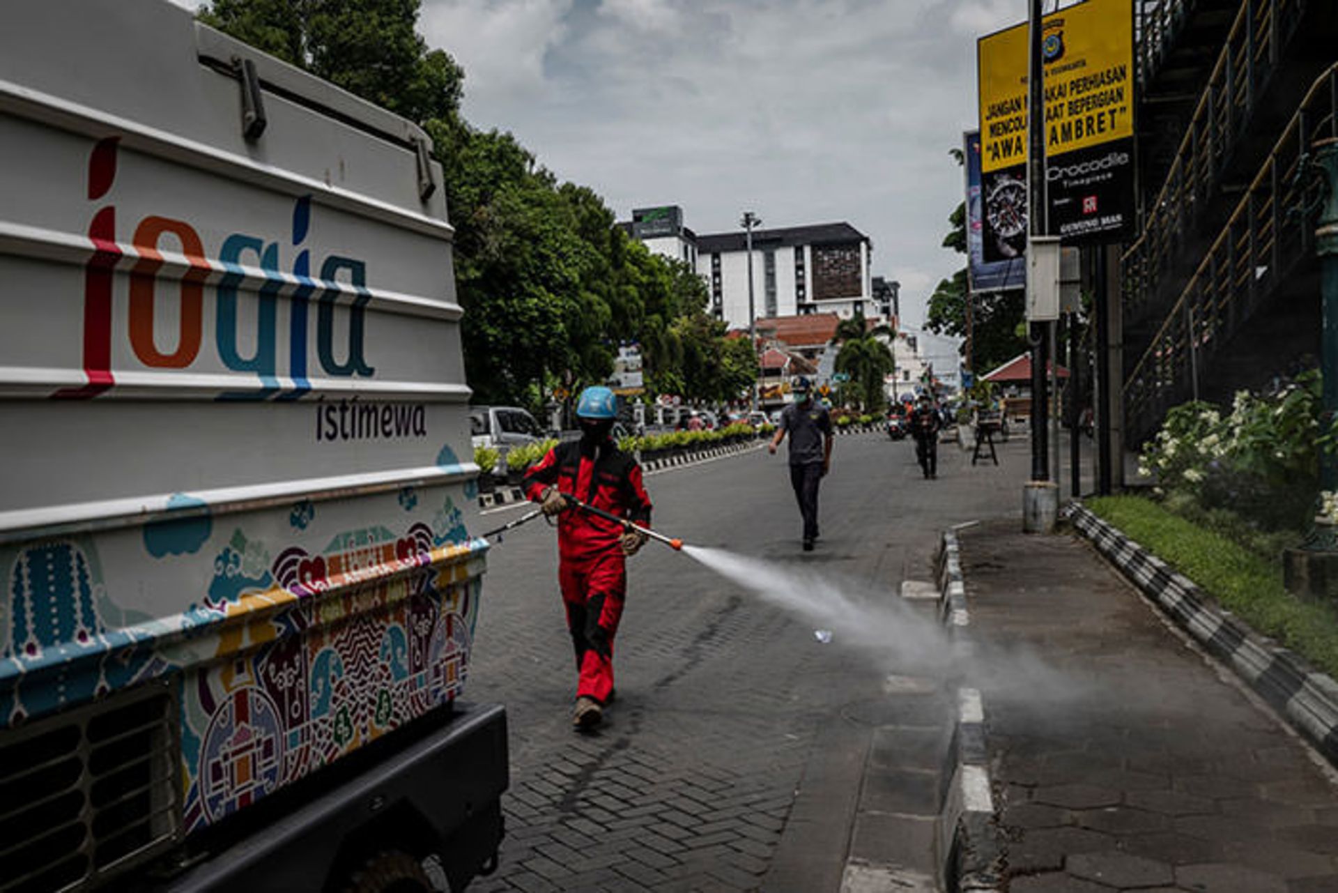 ضدعفونی خیابان ها