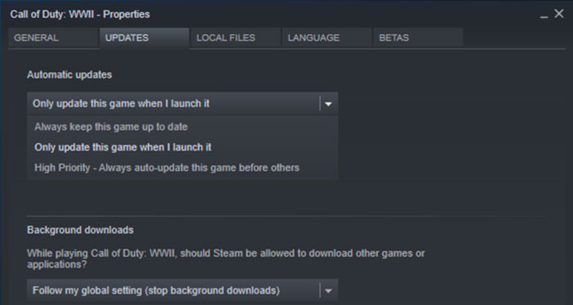 Steam LIbrary