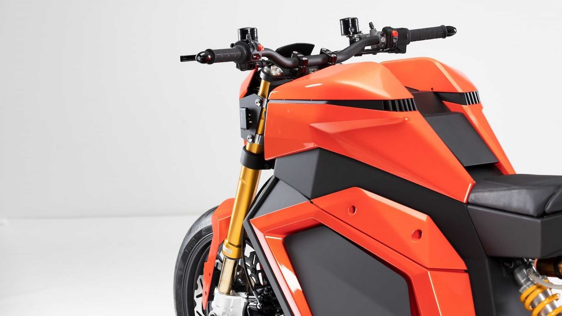 Electric bike Verge TS / موتورسیکلت الکتریکی ورج تی اس