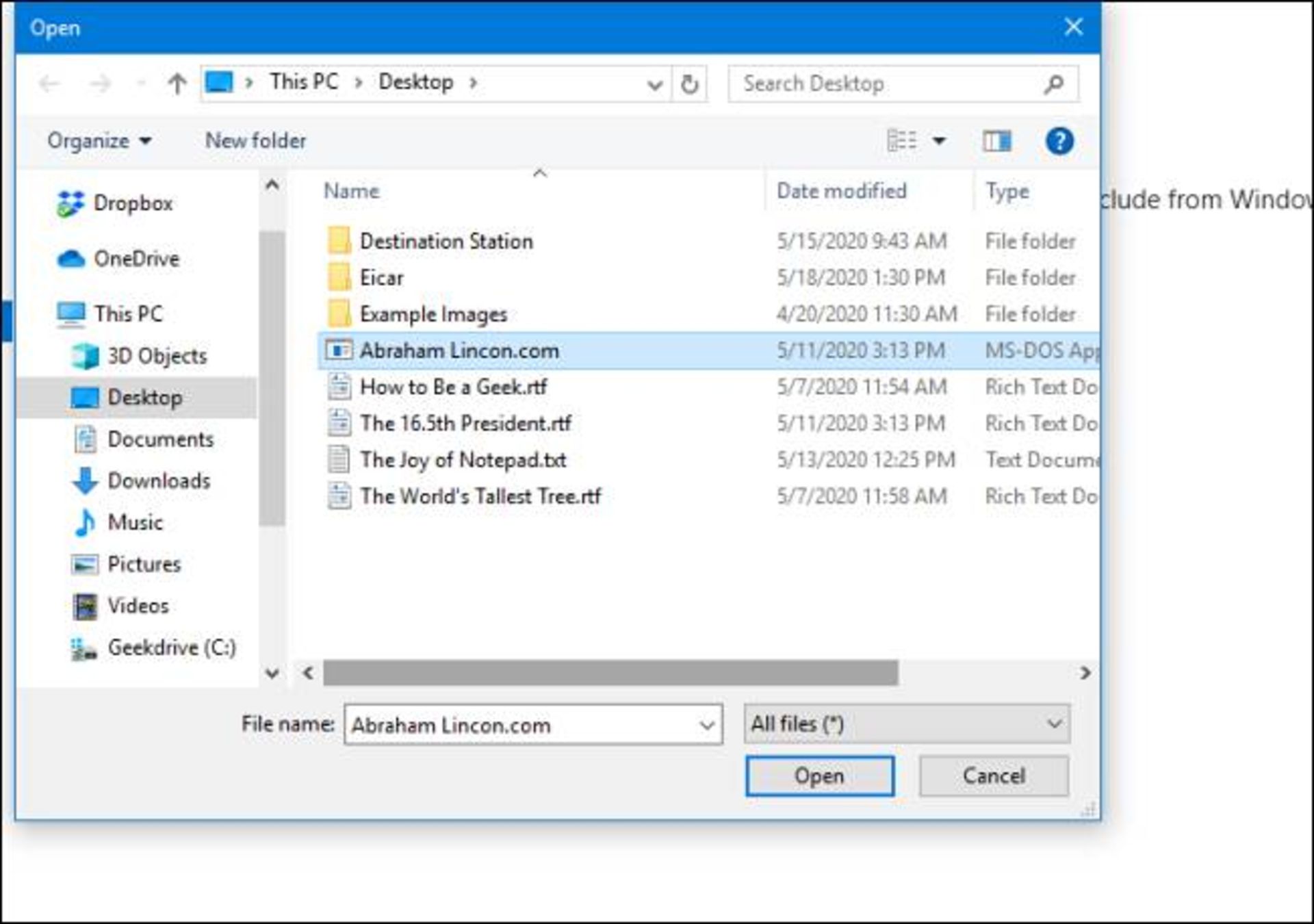 تنظیمات برای مجزا کردن فایل ها از اسکن ویندوز دیفندر