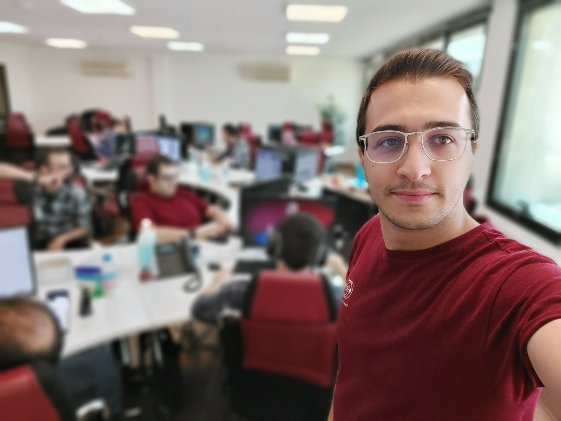 نمونه عکس پرتره گلکسی A71 در حالت Portrait