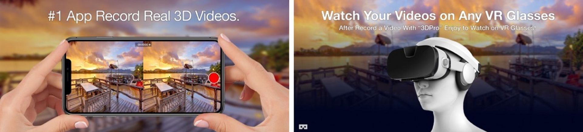 اسکرین شات اپلیکیشن 3DPro Camera