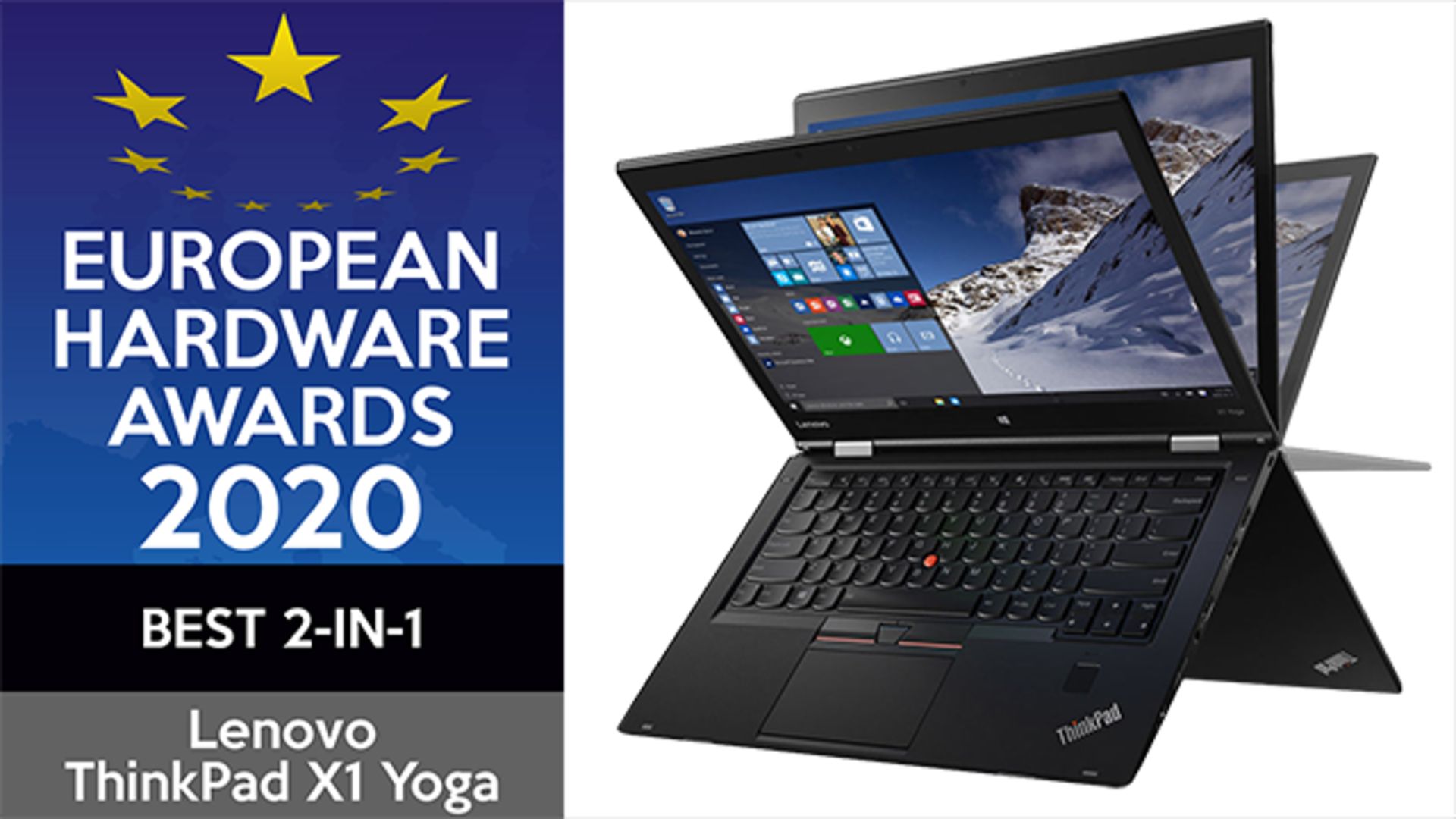 برندگان EHA 2020 - لپ تاپ 2 در 1 لنوو تینک پد X1 یوگا