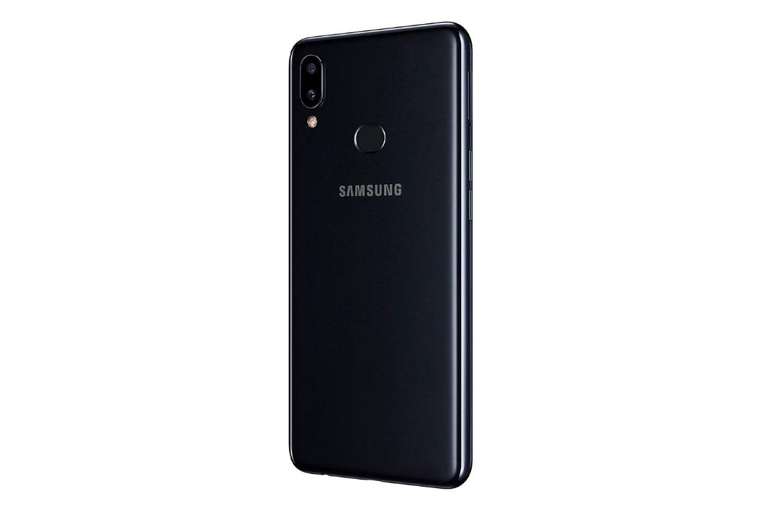 گوشی گلگسی A10s سامسونگ مشکی - نمای نیم رخ/ Samsung Galaxy A10s