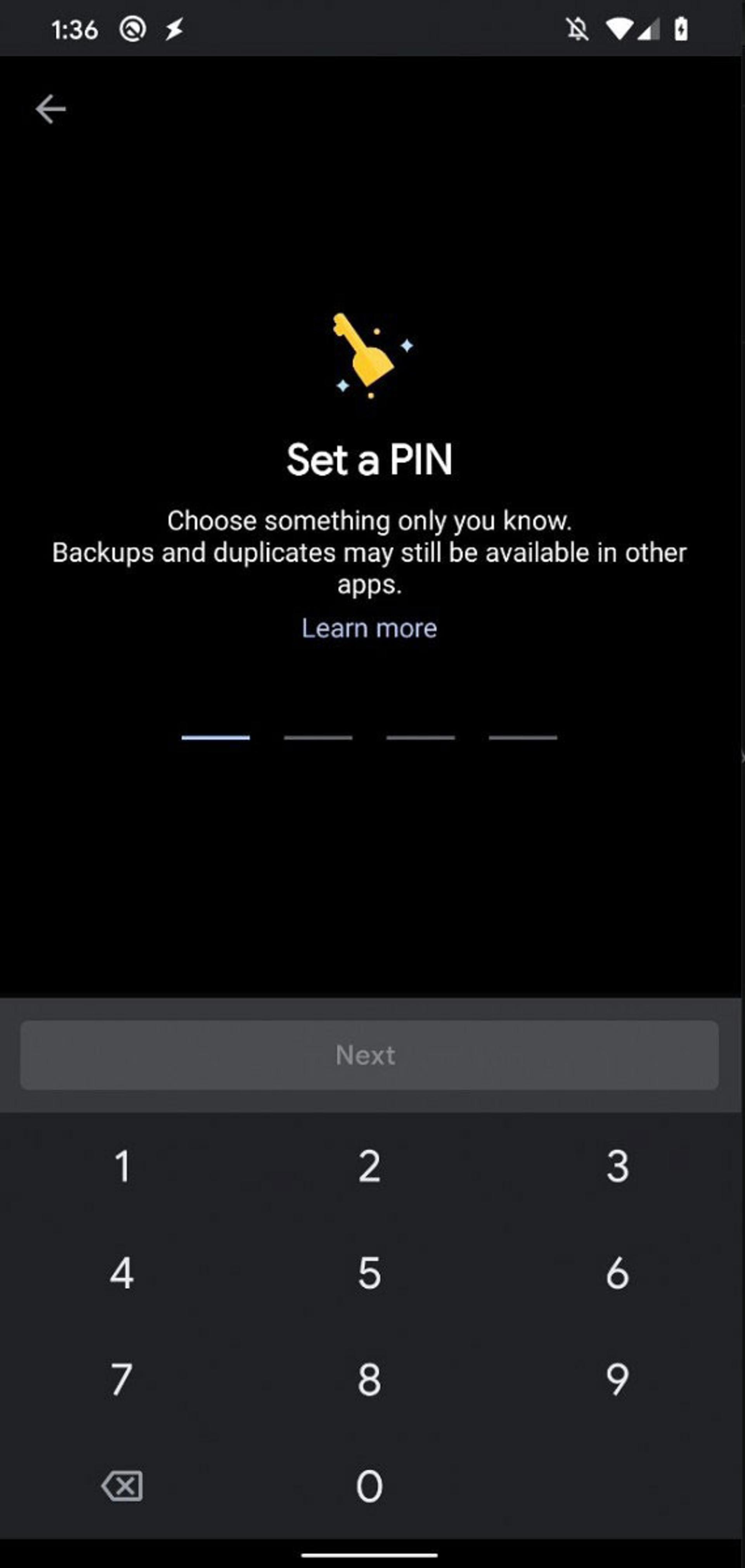 حفاظت فایل Files By Google