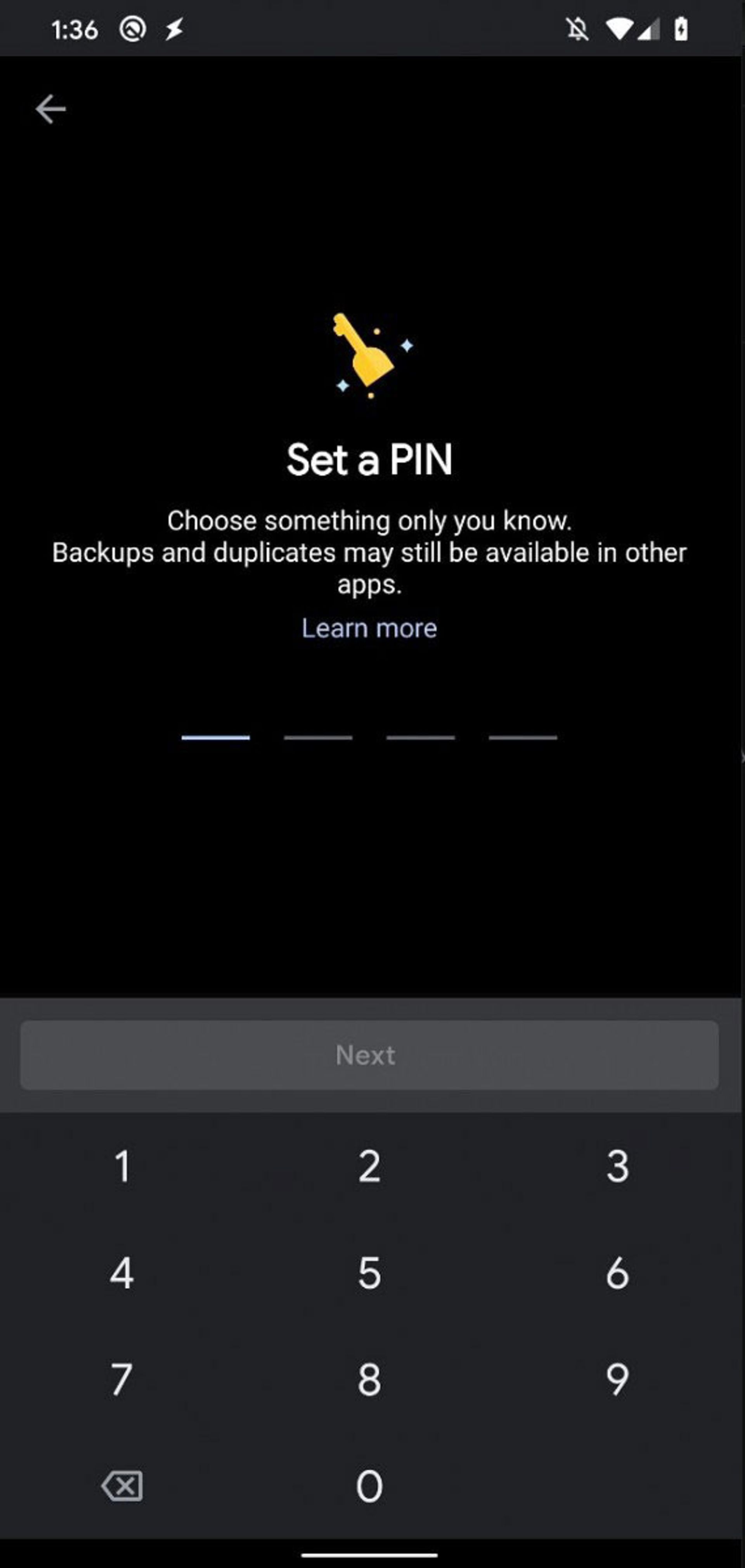 حفاظت فایل Files By Google