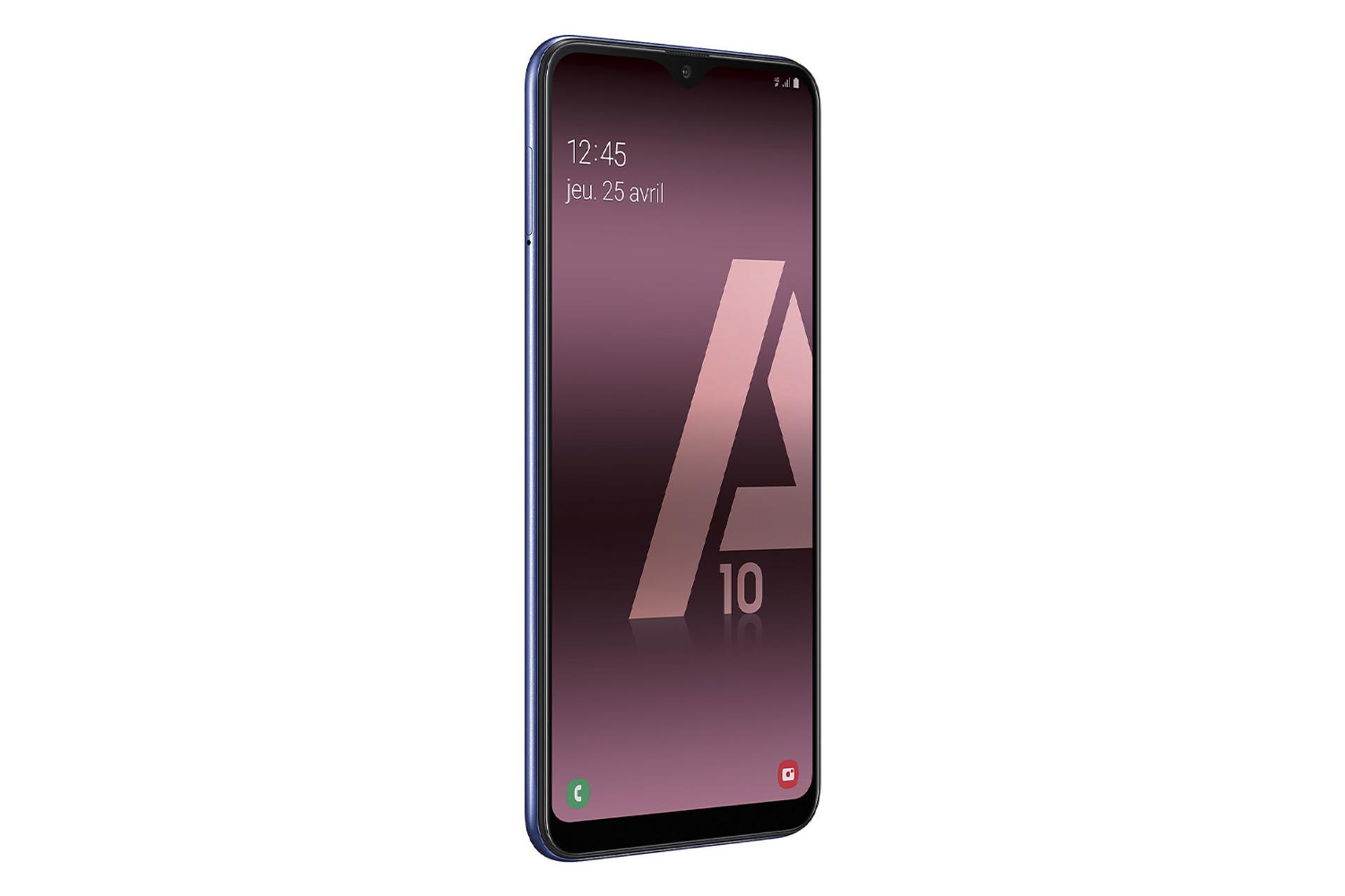 گوشی گلگسی A10 سامسونگ - نمای نیم رخ / Samsung Galaxy A10