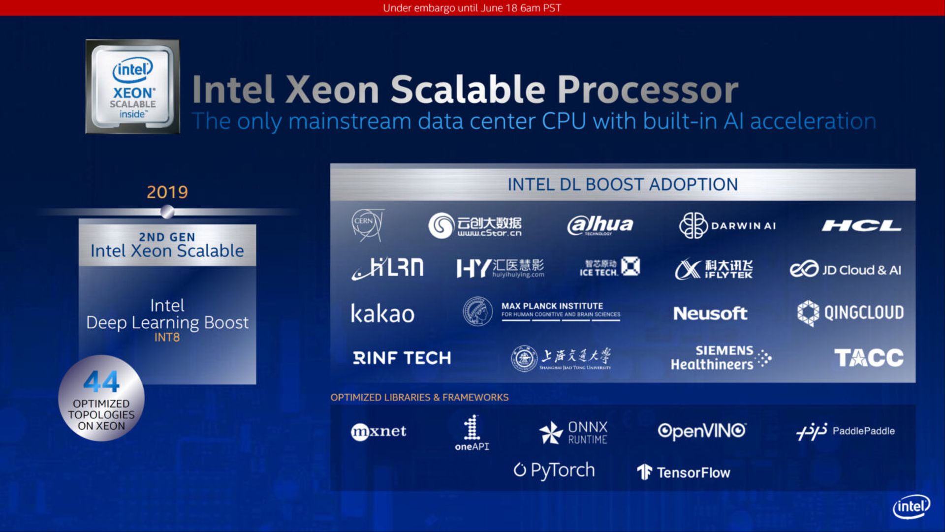 پردازنده های نسل 3 اینتل زئون کوپر لیک SP / intel scalable 3rd gen xeon cooper lake CPU