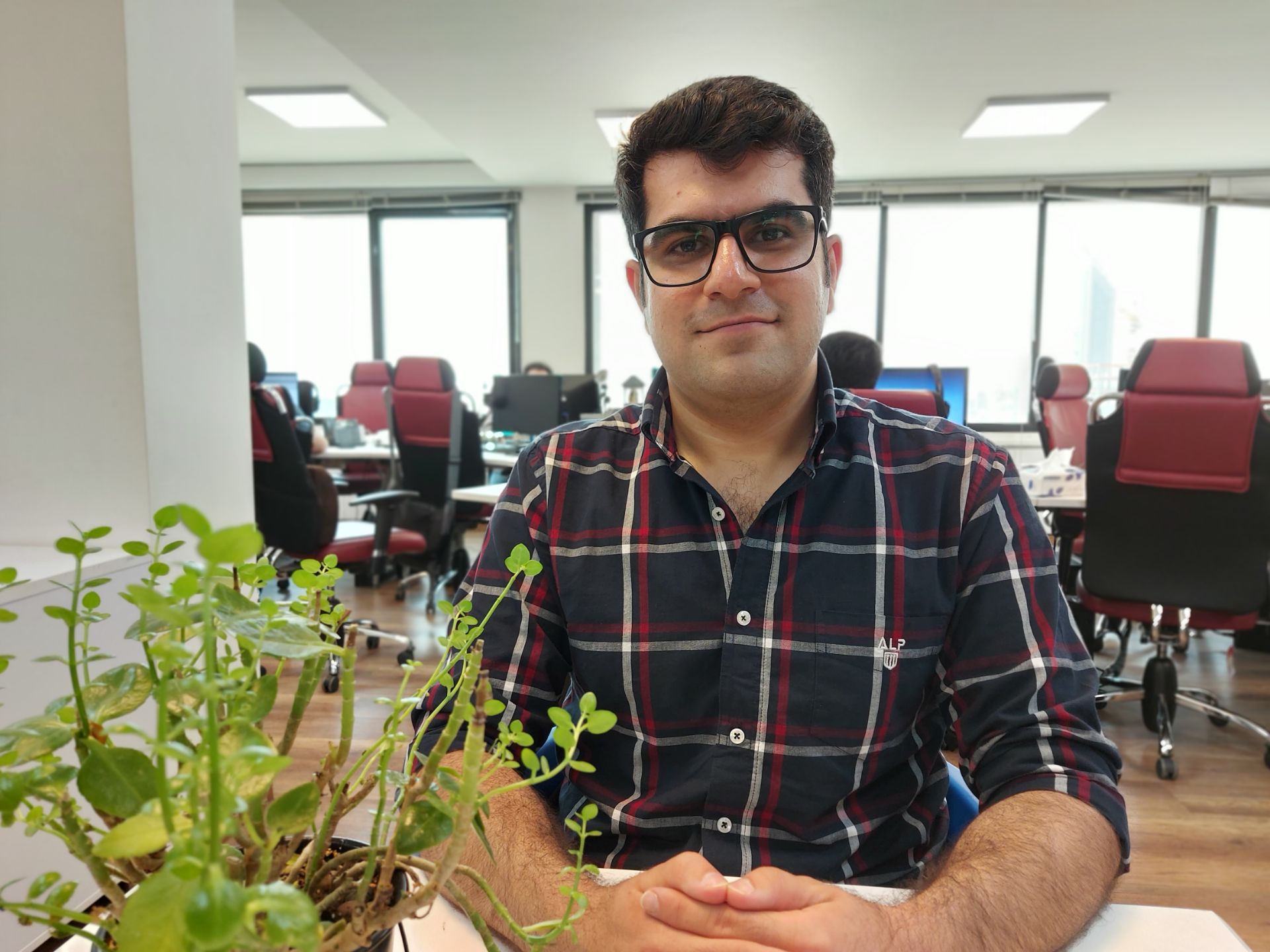 نمونه عکس پرتره گلکسی A71 