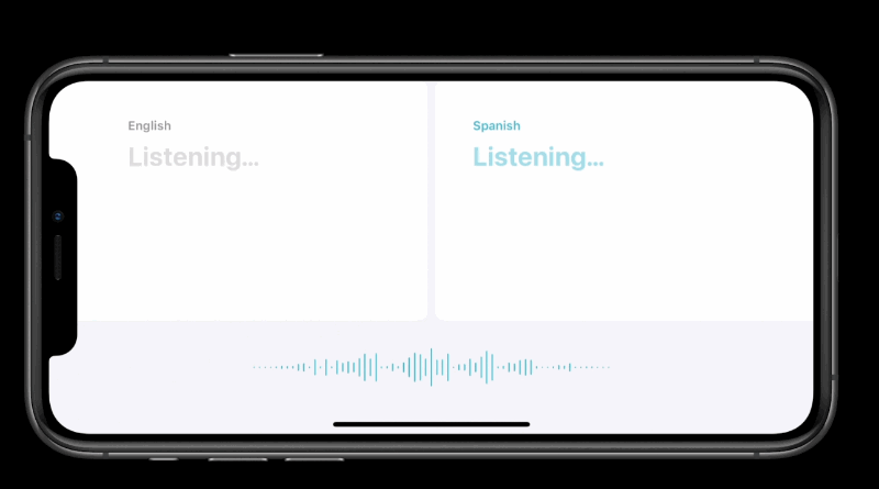 اپلیکیشن مترجم اپل / Apple Translate App