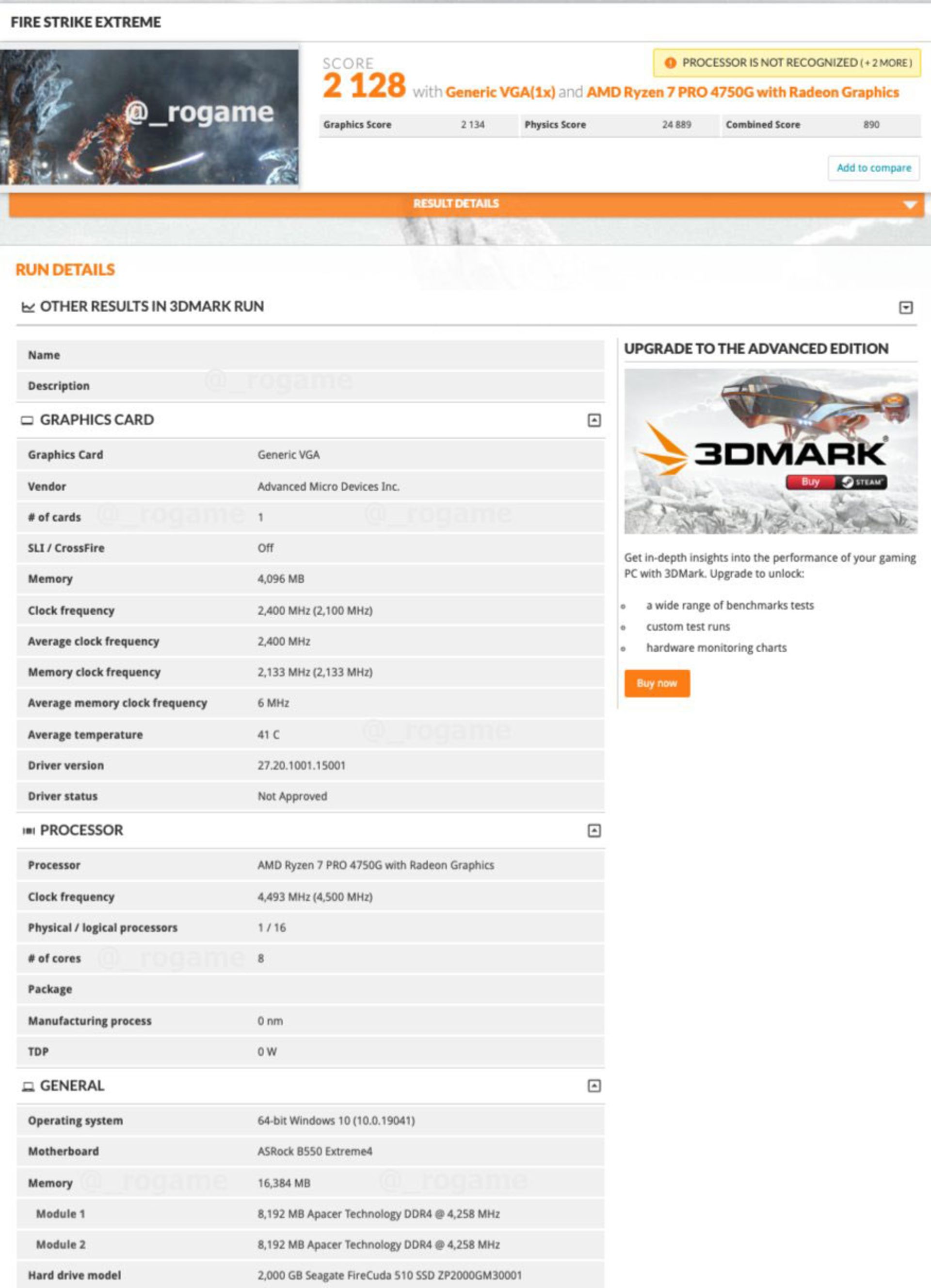 بنچمارک Ryzen 4000 Renoir APU