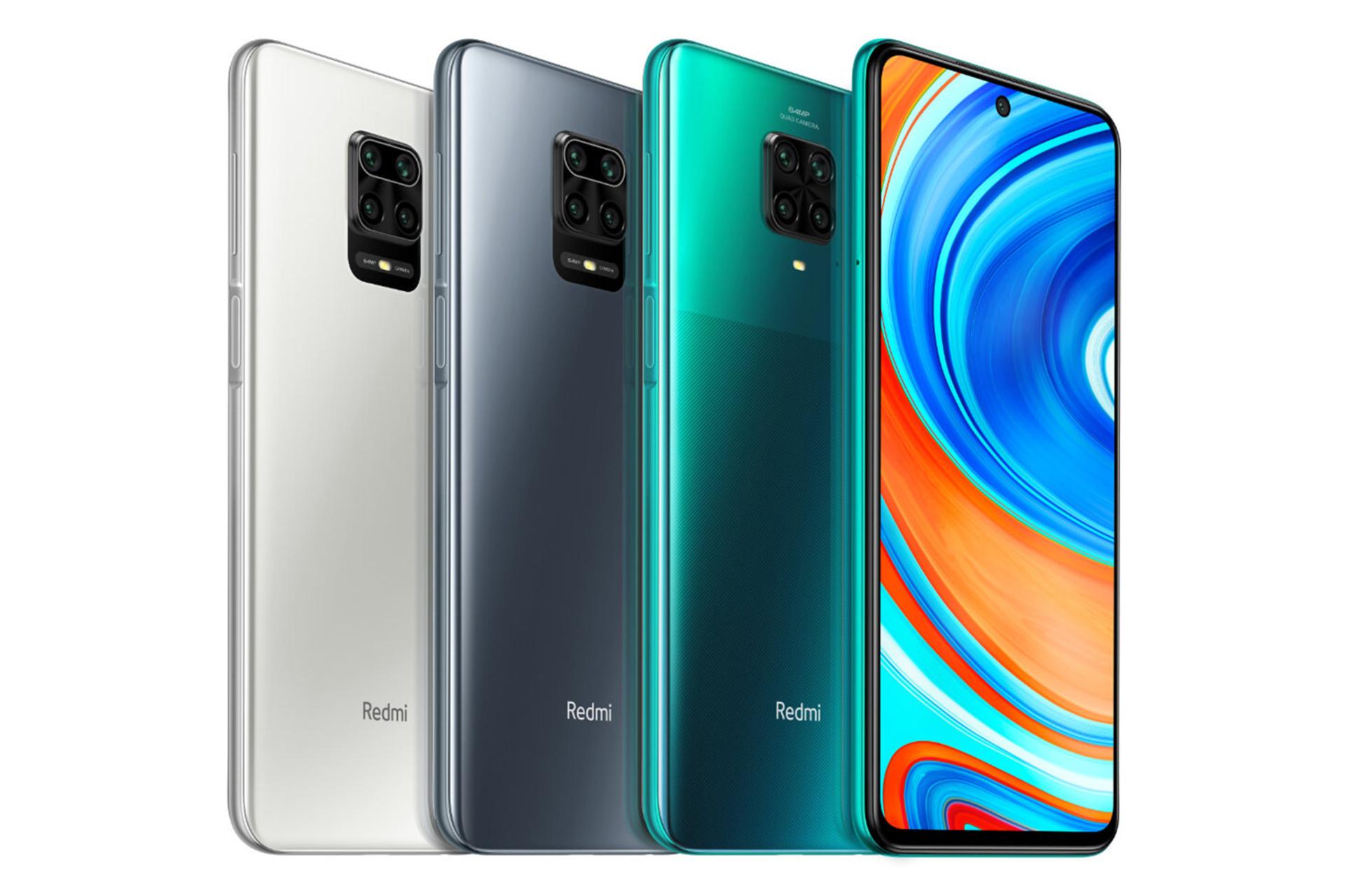 گوشی ردمی نوت 9 پرو شیائومی رنگ های مختلف / Xiaomi Redmi Note 9 Pro