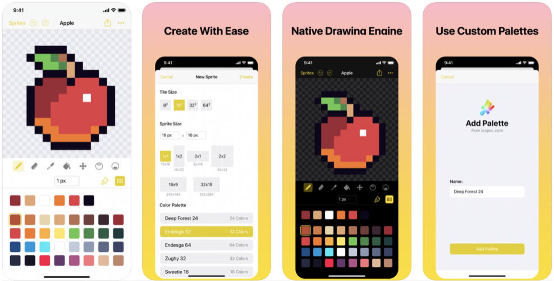 اسکرین شات اپلیکیشن Sprite Pencil