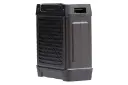 نمای گوشه پاور بانک ریمکس Armory Series مشکی و نمایش درگاه خروجی