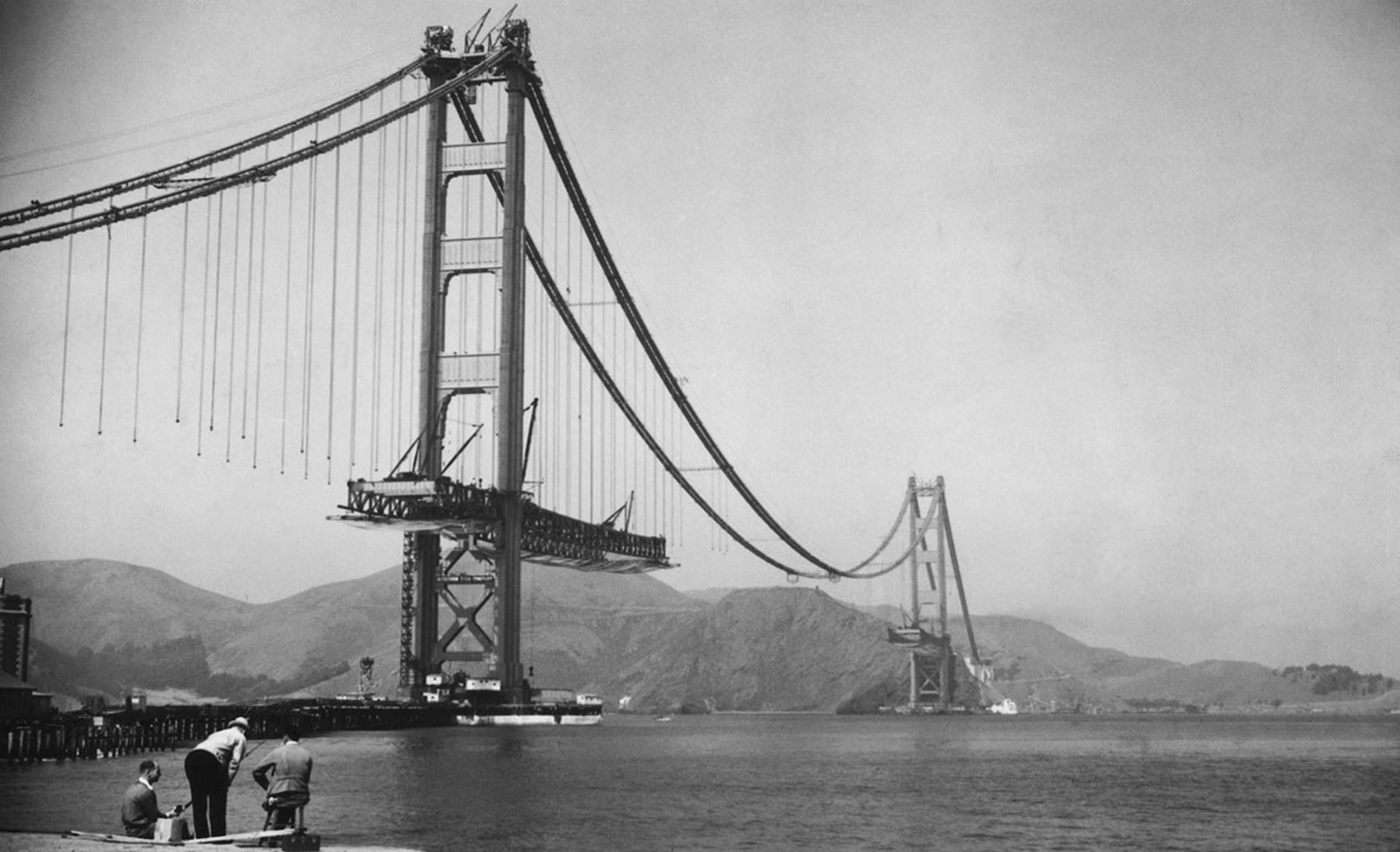 مراحل ساخت پل گلدن گیت / Golden Gate