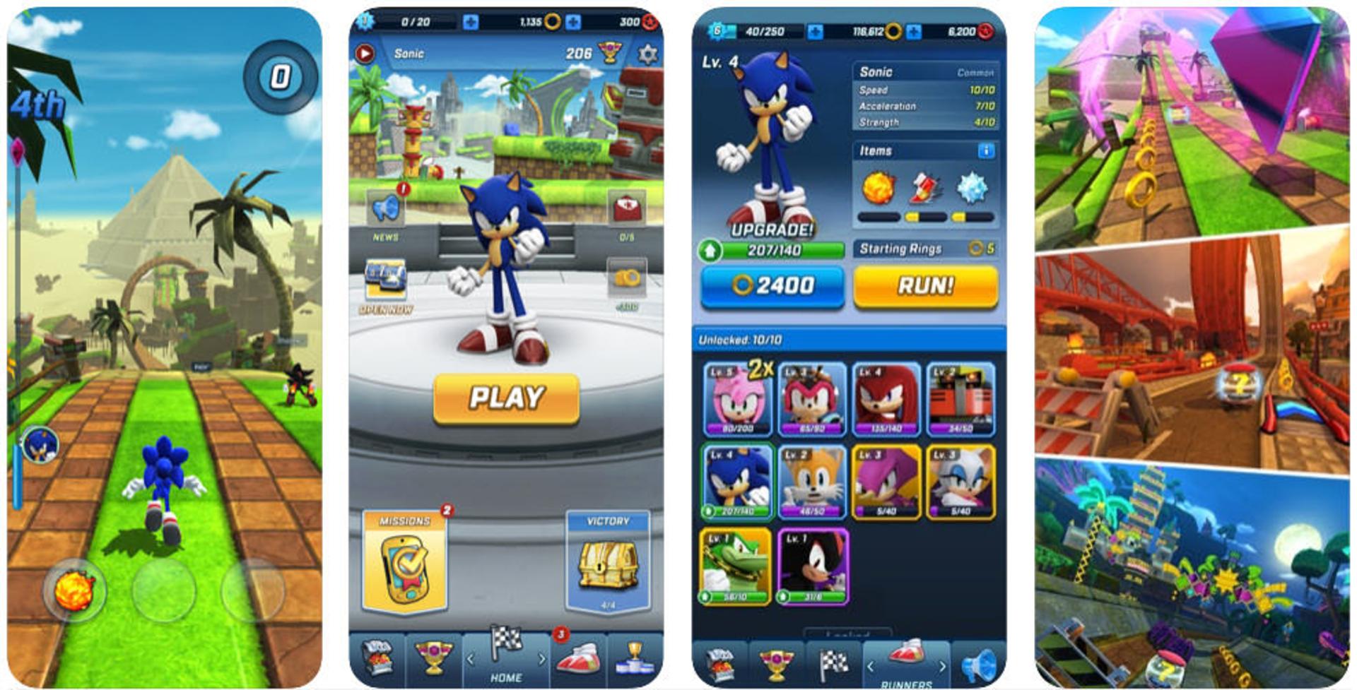 اسکرین شات بازی Sonic Forces - Racing Battle