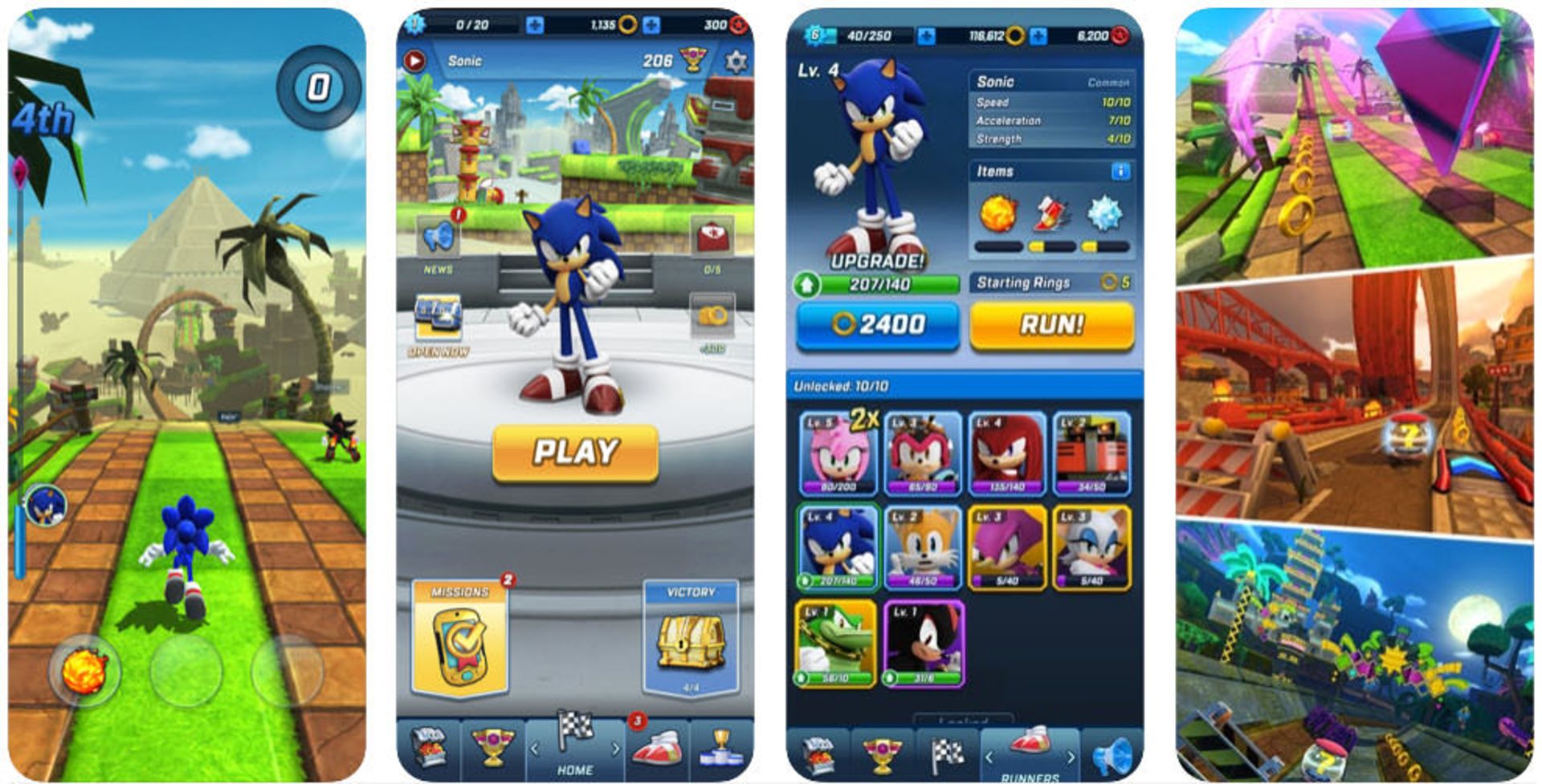 اسکرین شات بازی Sonic Forces - Racing Battle